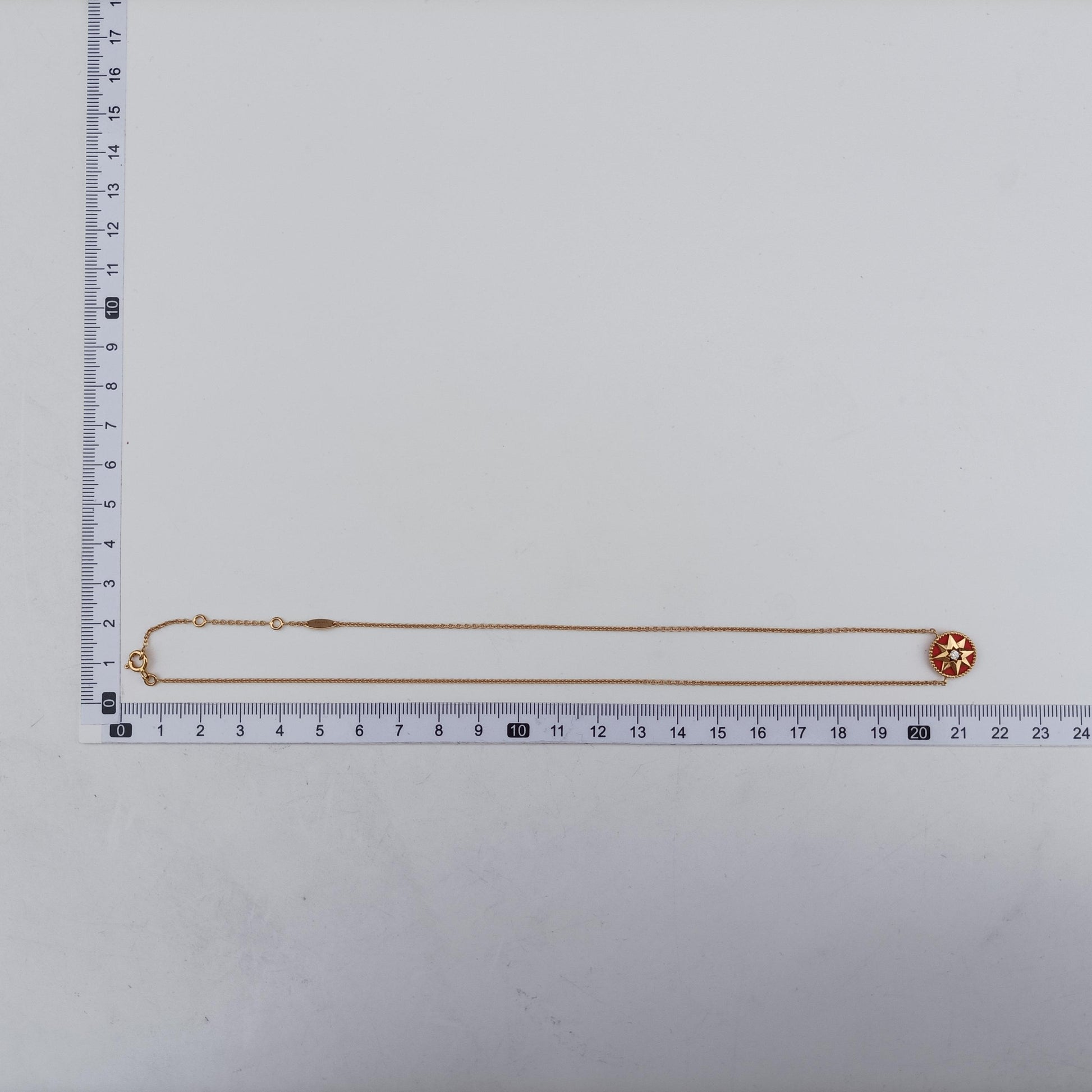 Rose des Vents medallion　 Red×golden AU750 125204ローズデヴァン メダリオン レッド×ゴールド AU750 125204