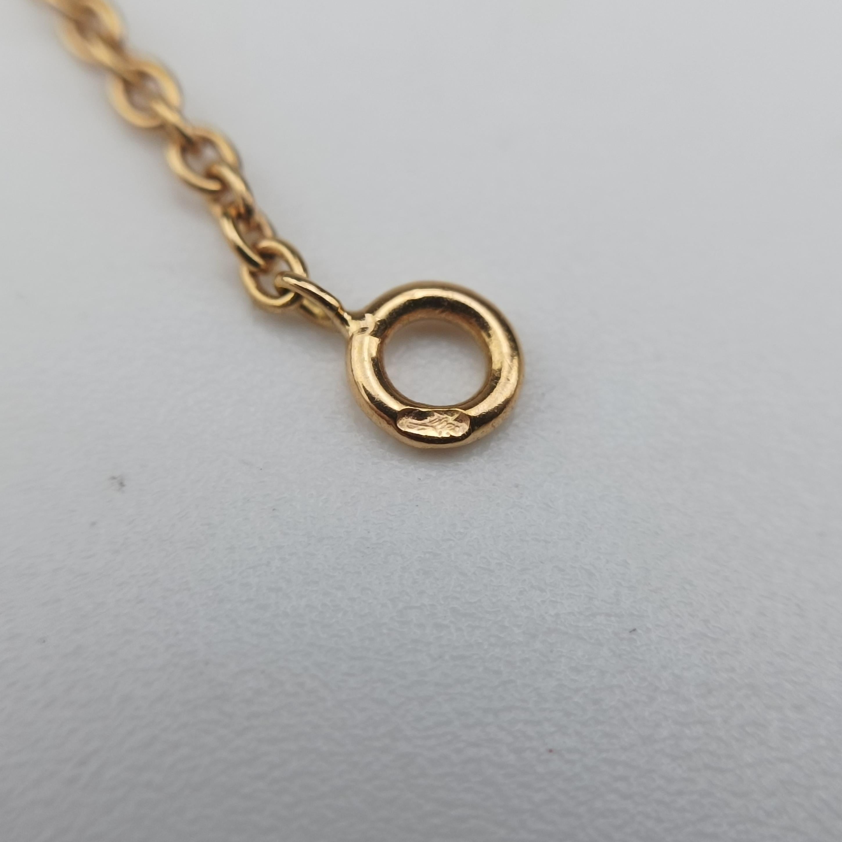 Rose des Vents medallion　 Red×golden AU750 125204ローズデヴァン メダリオン レッド×ゴールド AU750 125204