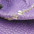 Intrecciato Trimmed Leather Purple Leather B00600165Bイントレチャートトリムレザー パープル レザー B00600165B
