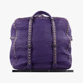 Intrecciato Trimmed Leather Purple Leather B00600165Bイントレチャートトリムレザー パープル レザー B00600165B