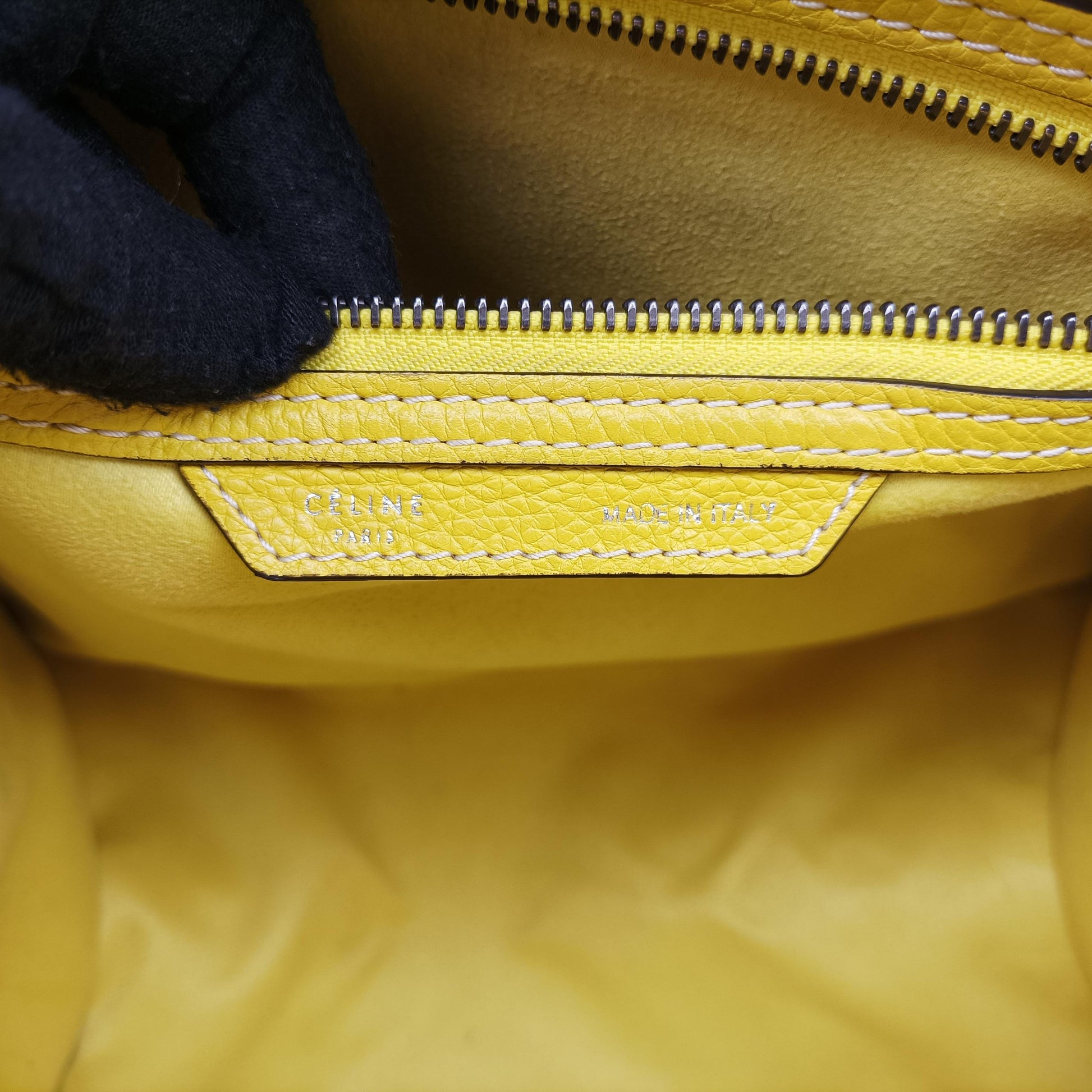 Luggage Mini Shopper Yellow Leather F-SA-0172 S-MM-0182ラゲージミニショッパー イエロー レザー F-SA-0172 S-MM-0182