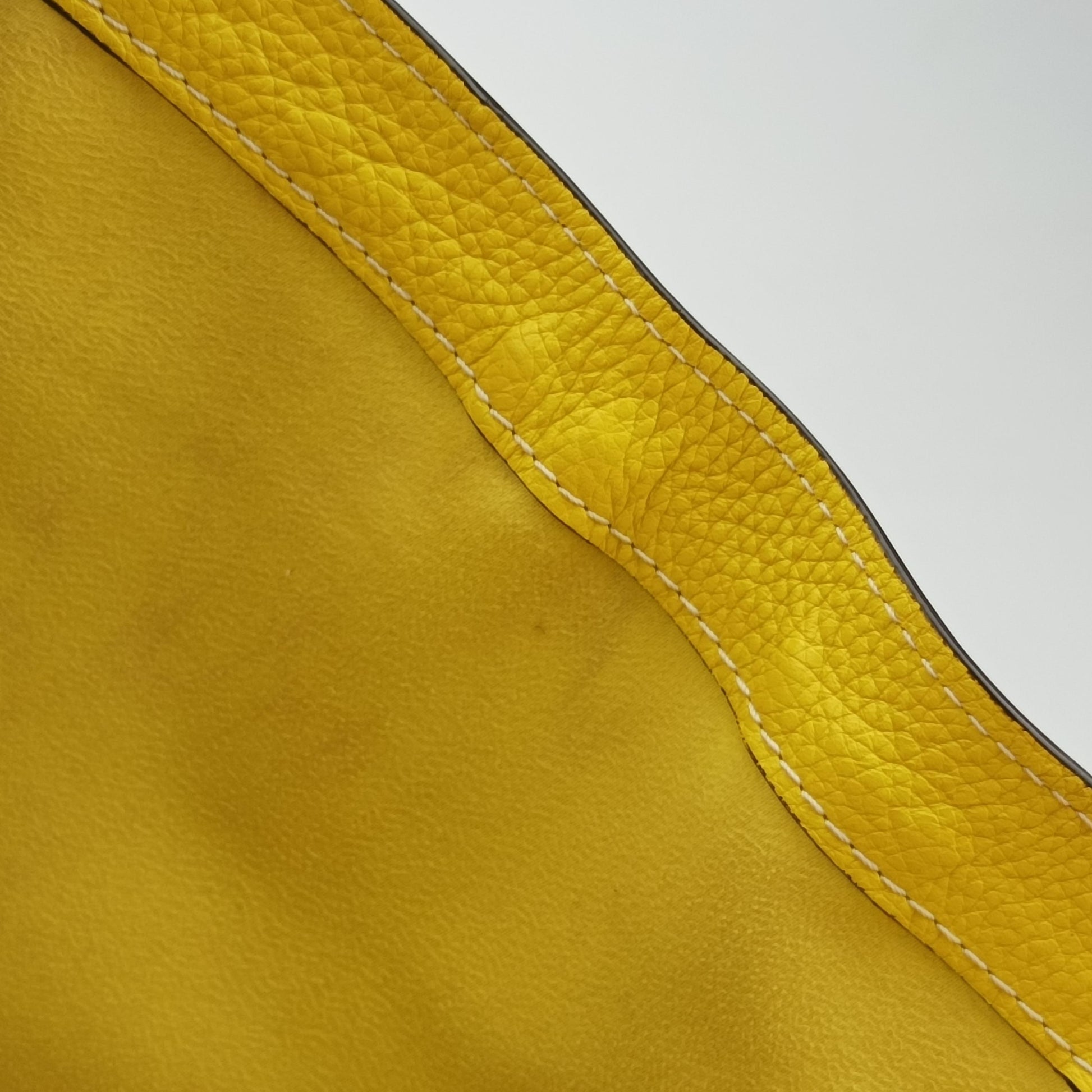 Luggage Mini Shopper Yellow Leather F-SA-0172 S-MM-0182ラゲージミニショッパー イエロー レザー F-SA-0172 S-MM-0182