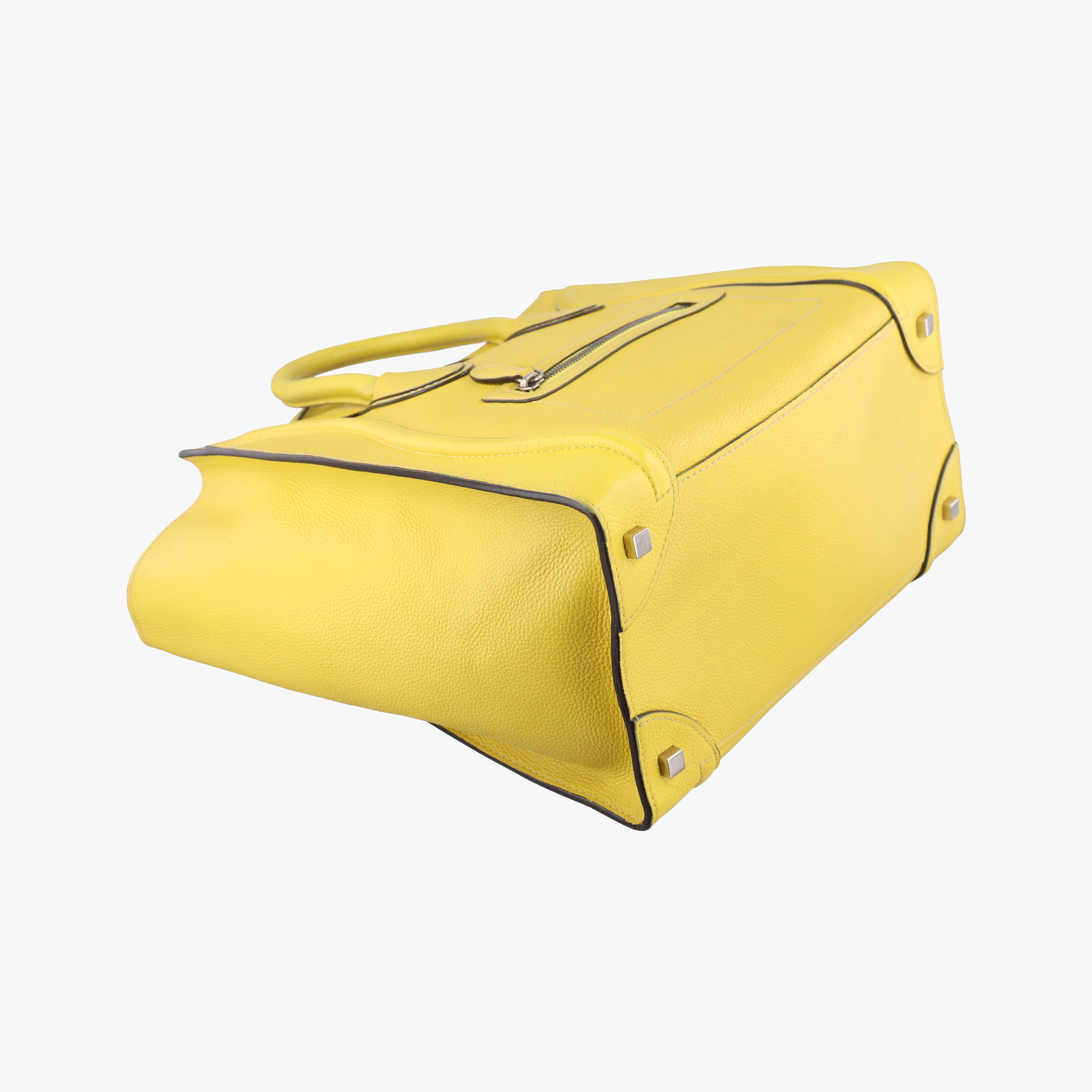 Luggage Mini Shopper Yellow Leather F-SA-0172 S-MM-0182ラゲージミニショッパー イエロー レザー F-SA-0172 S-MM-0182