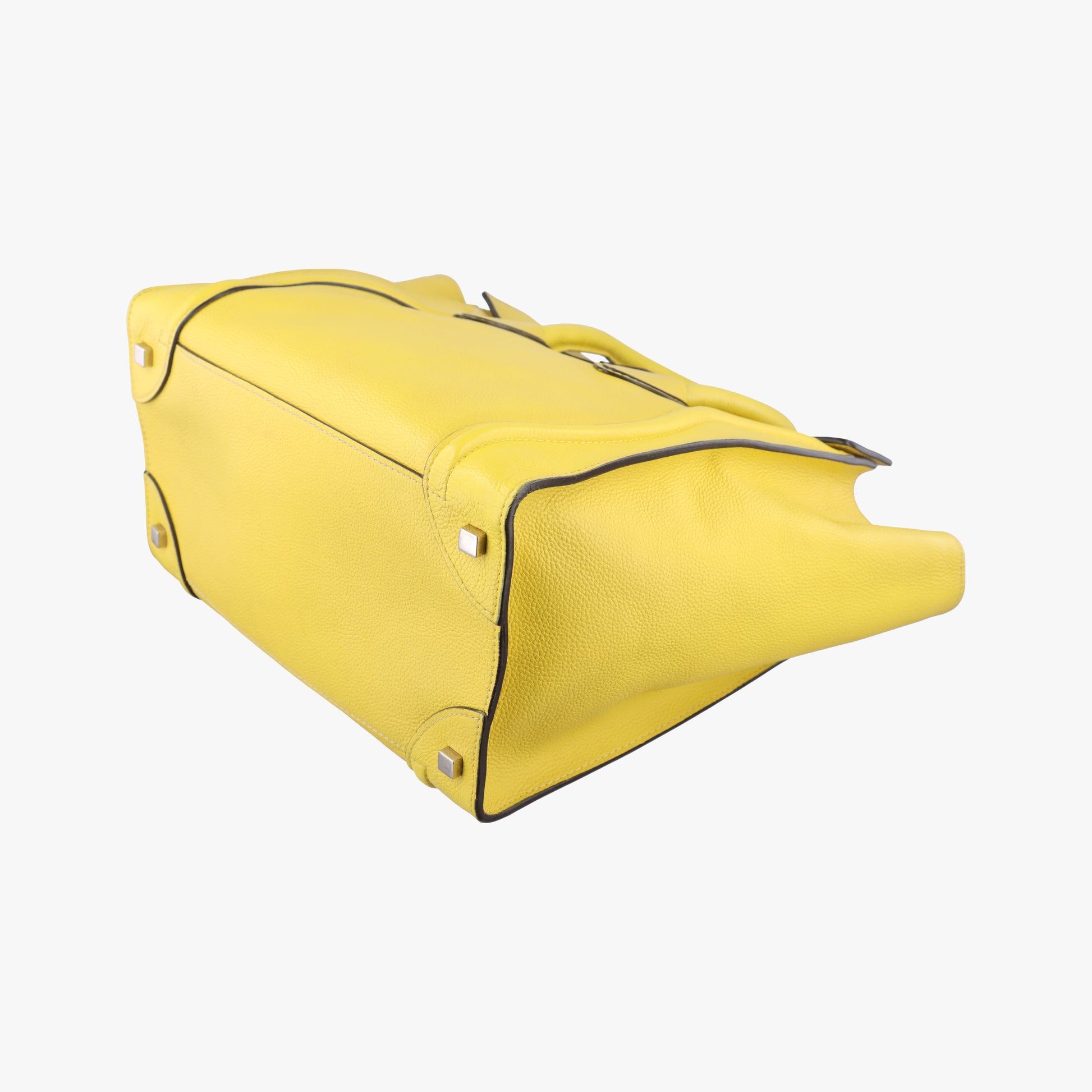 Luggage Mini Shopper Yellow Leather F-SA-0172 S-MM-0182ラゲージミニショッパー イエロー レザー F-SA-0172 S-MM-0182