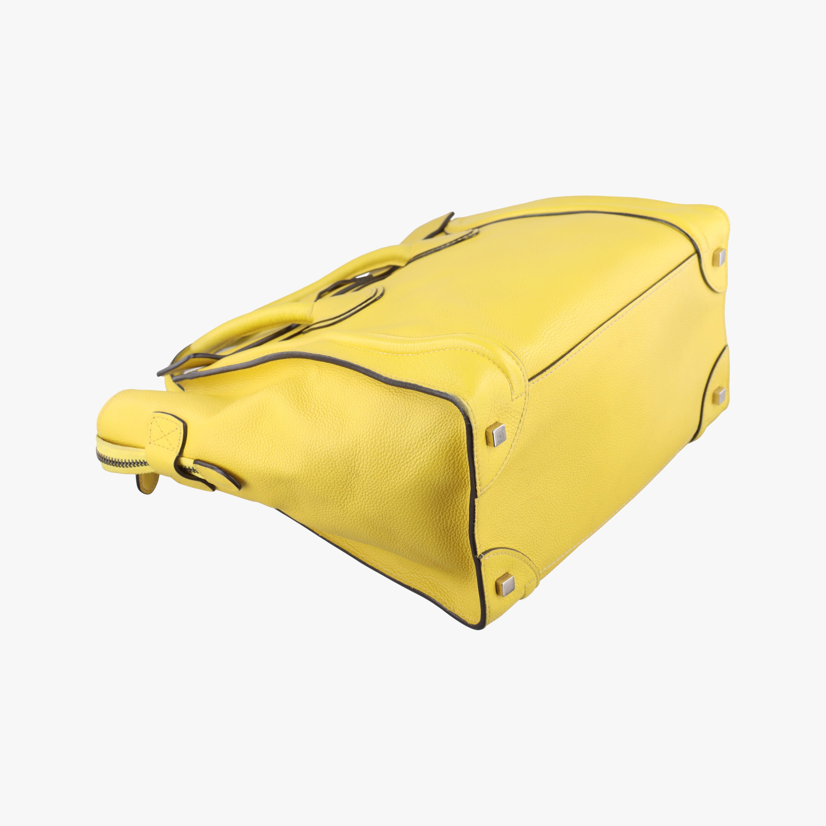 Luggage Mini Shopper Yellow Leather F-SA-0172 S-MM-0182ラゲージミニショッパー イエロー レザー F-SA-0172 S-MM-0182