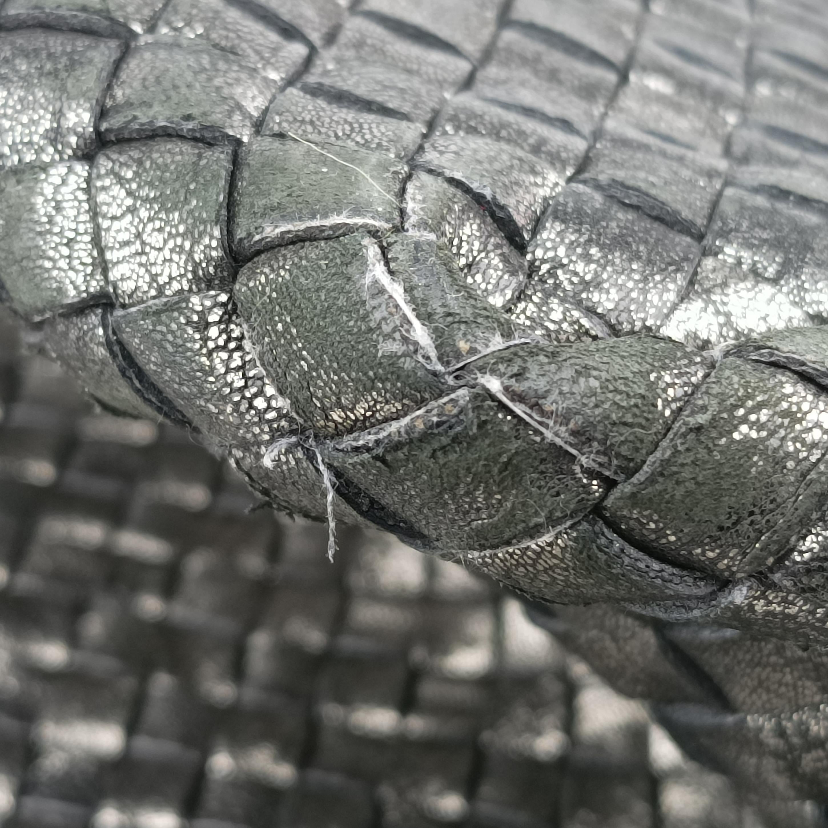 CABAT Dark Silver lambskin Lot number unknownカバ ダークシルバー ラムスキン 製番不明