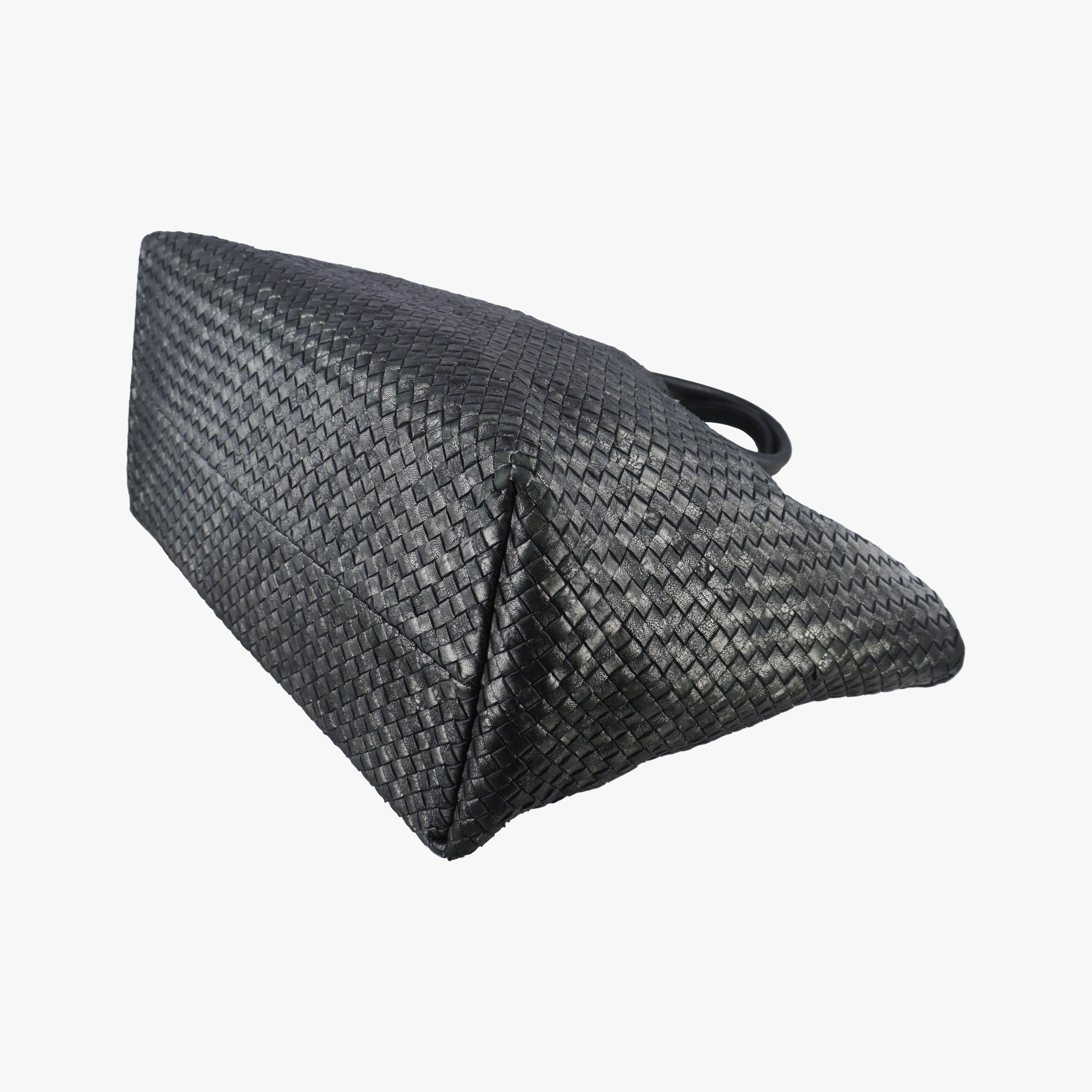 CABAT Dark Silver lambskin Lot number unknownカバ ダークシルバー ラムスキン 製番不明