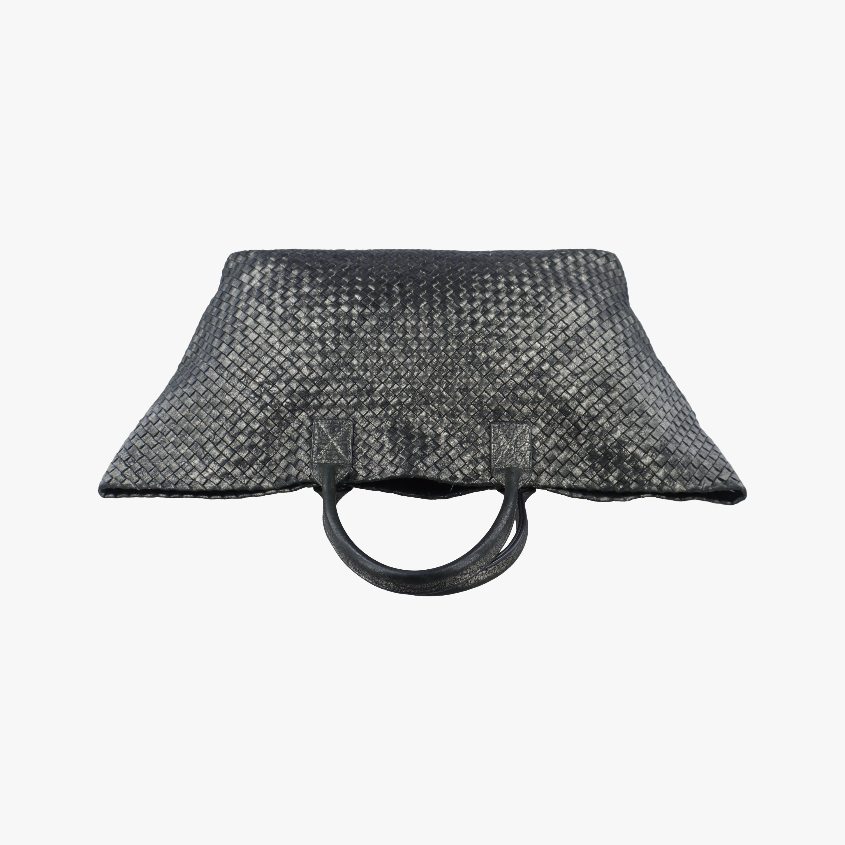 CABAT Dark Silver lambskin Lot number unknownカバ ダークシルバー ラムスキン 製番不明