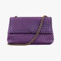 Intrecciato Olimpia Purple lambskin B07506785Pイントレチャート オリンピア パープル ラムスキン B07506785P