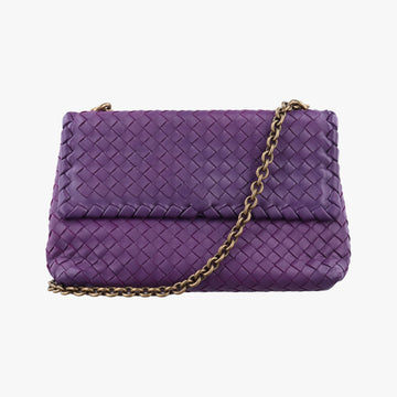 Intrecciato Olimpia Purple lambskin B07506785Pイントレチャート オリンピア パープル ラムスキン B07506785P