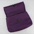 Intrecciato Olimpia Purple lambskin B07506785Pイントレチャート オリンピア パープル ラムスキン B07506785P