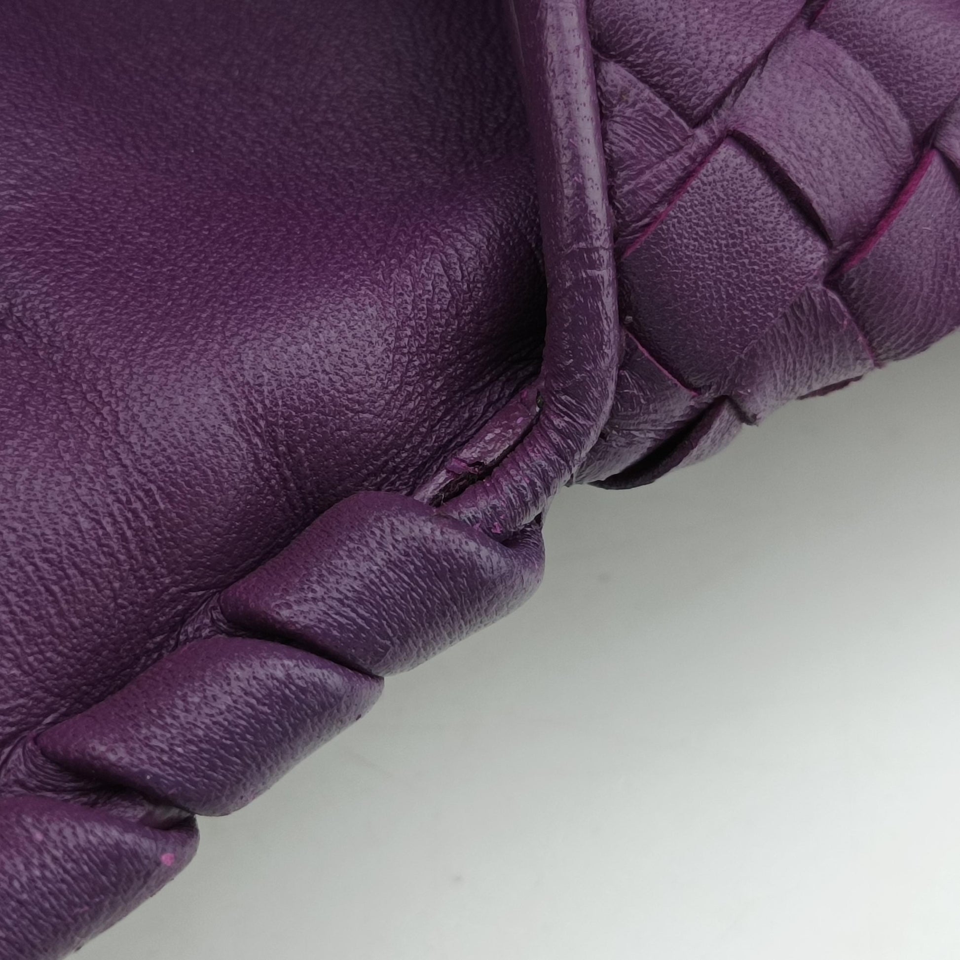 Intrecciato Olimpia Purple lambskin B07506785Pイントレチャート オリンピア パープル ラムスキン B07506785P