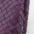 Intrecciato Olimpia Purple lambskin B07506785Pイントレチャート オリンピア パープル ラムスキン B07506785P