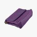 Intrecciato Olimpia Purple lambskin B07506785Pイントレチャート オリンピア パープル ラムスキン B07506785P