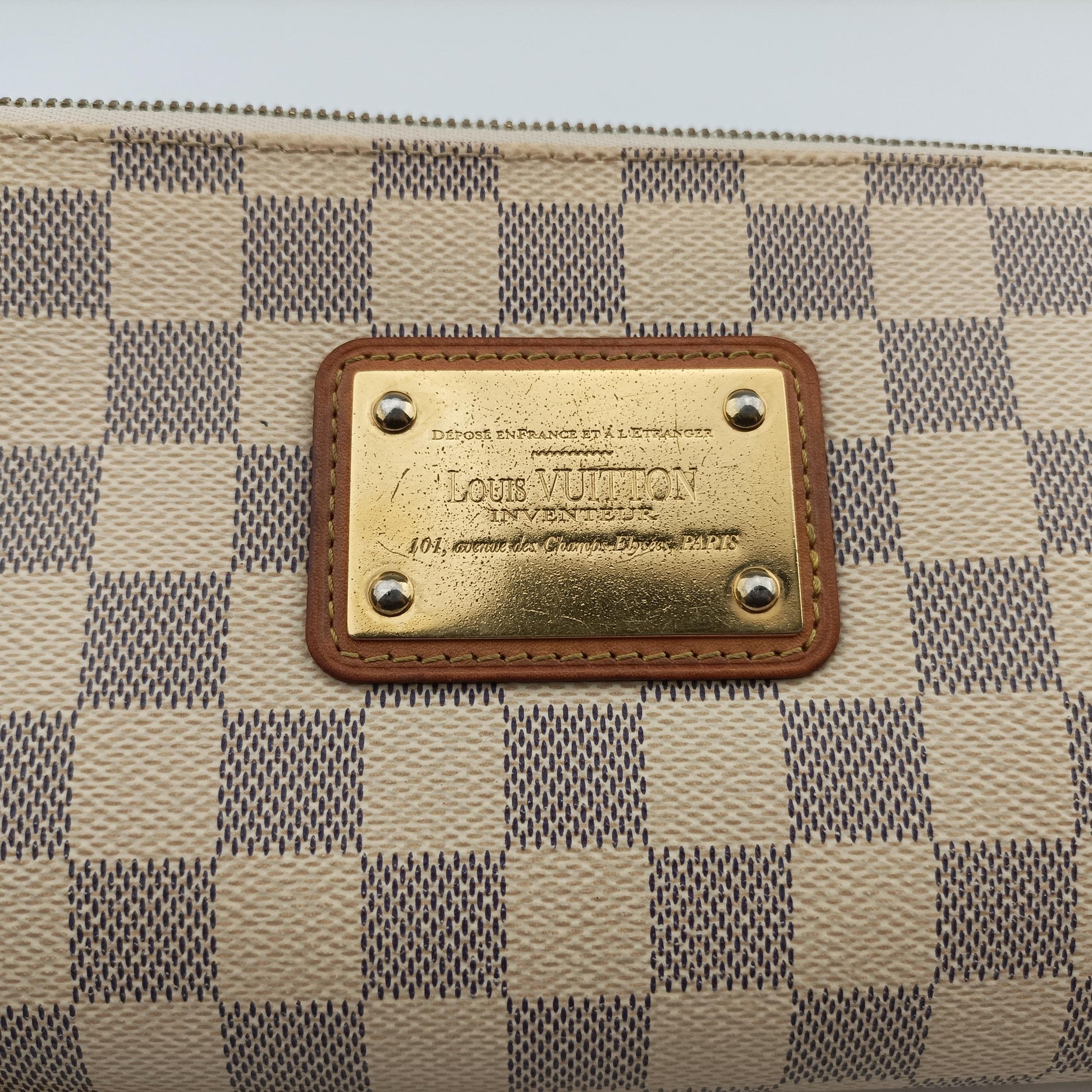 EVA AZUR Damier Canvas N55214 MB4155エヴァ アズール ダミエキャンバス N55214 MB4155