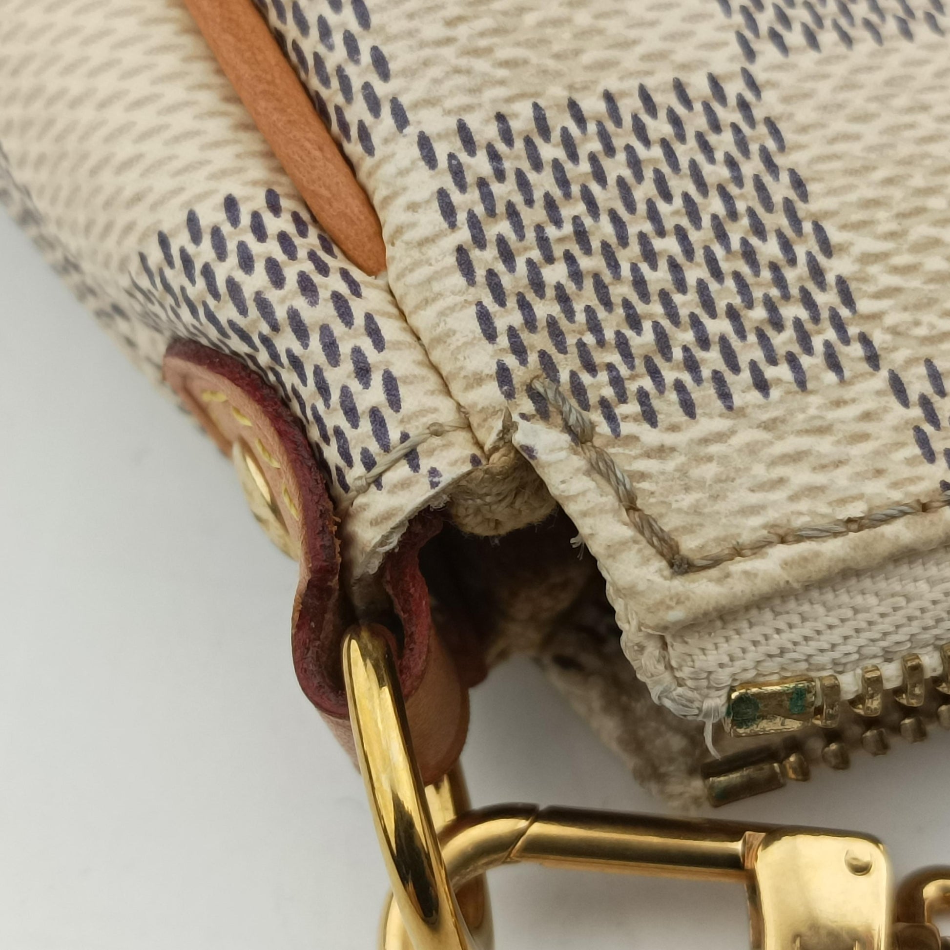 EVA Azur Damier Canvas N55214 MB0136エヴァ アズール ダミエキャンバス N55214 MB0136