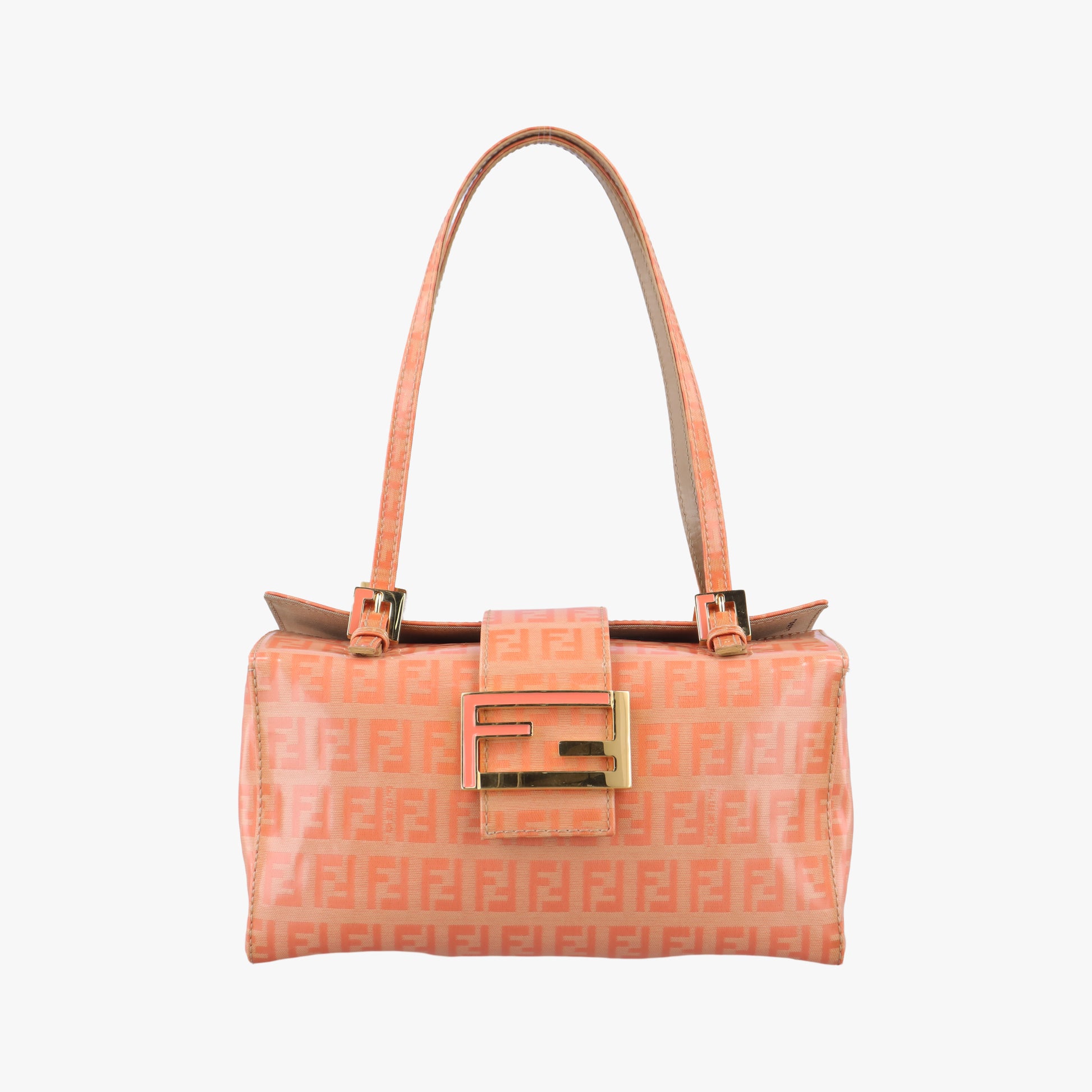 FF Zucca orange×Multicolour Patent 101633 10163350002エフエフズッカ オレンジ×マルチカラー パテント 101633 10163350002