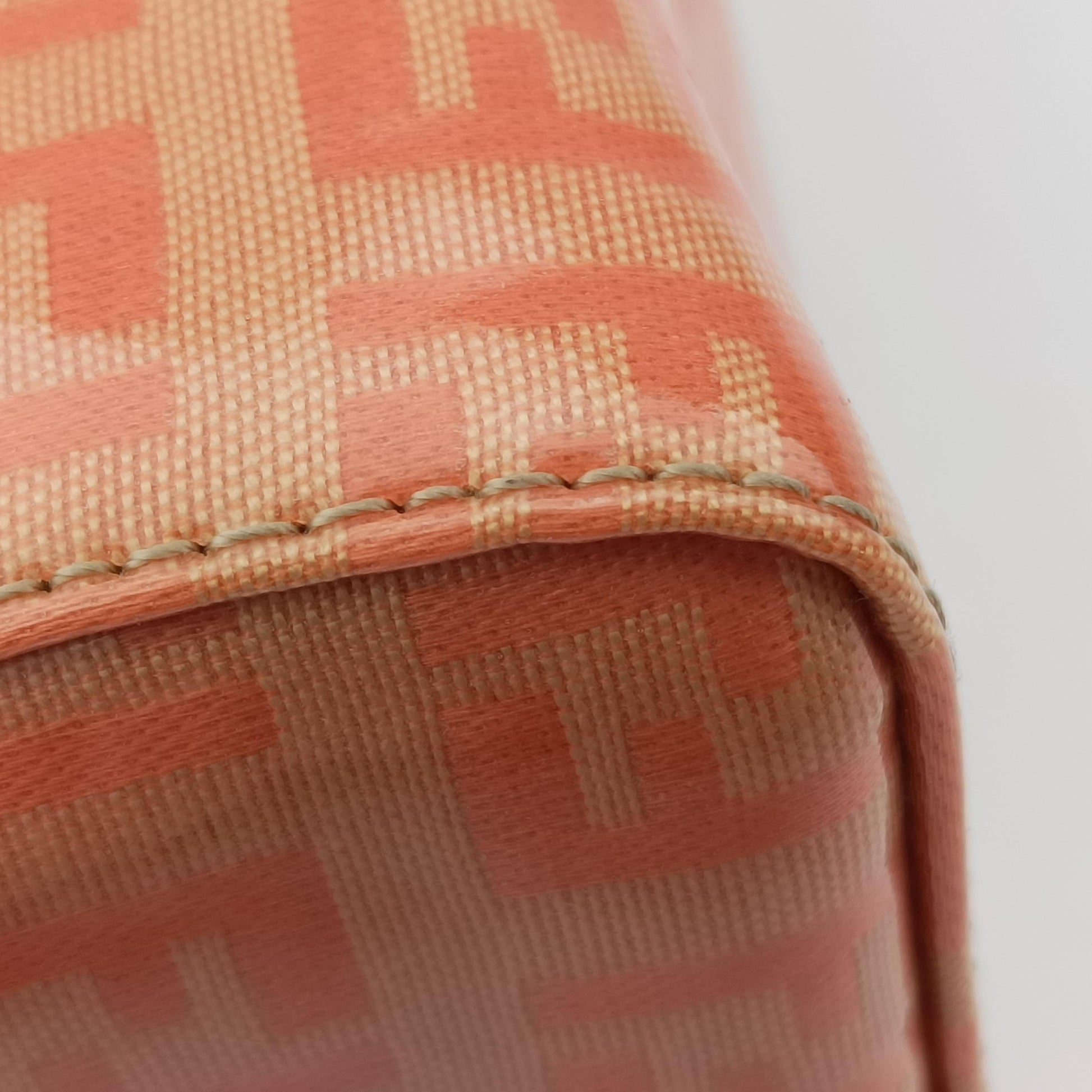 FF Zucca orange×Multicolour Patent 101633 10163350002エフエフズッカ オレンジ×マルチカラー パテント 101633 10163350002