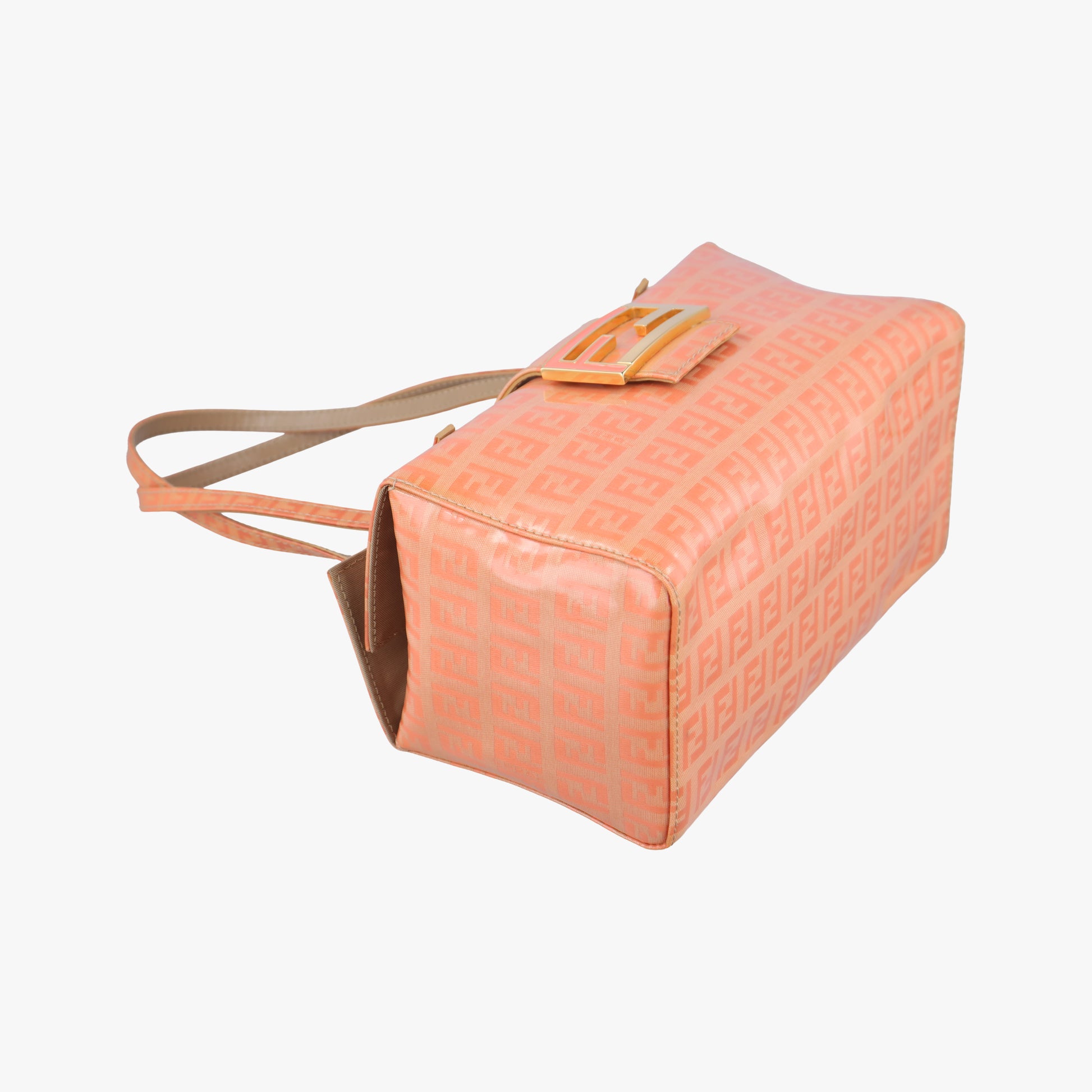 FF Zucca orange×Multicolour Patent 101633 10163350002エフエフズッカ オレンジ×マルチカラー パテント 101633 10163350002