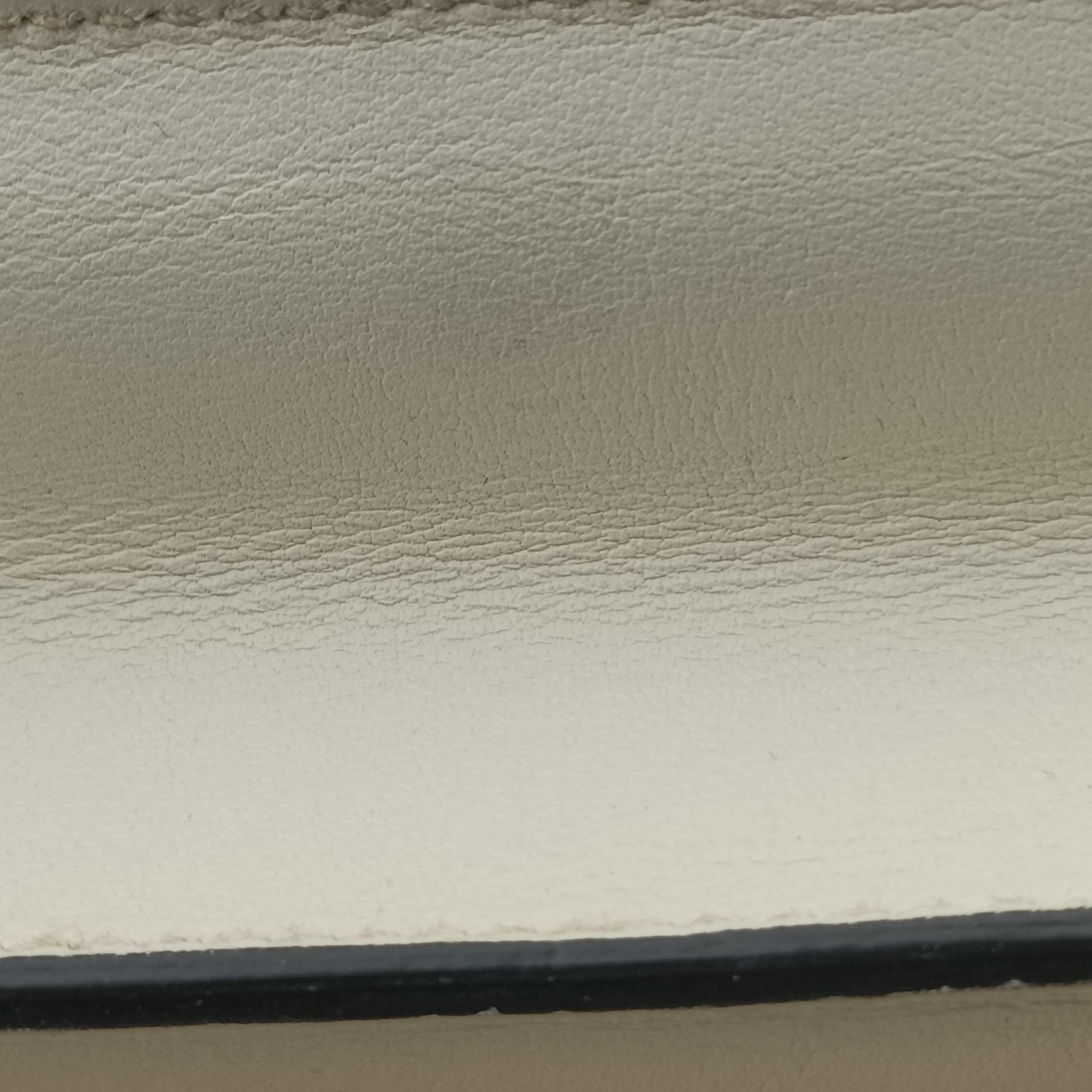 Cahier Black×white Leather×SAFFIANO Leather 1BD045 25カイエ ブラック×ホワイト レザー×サフィアーノレザー 1BD045 25