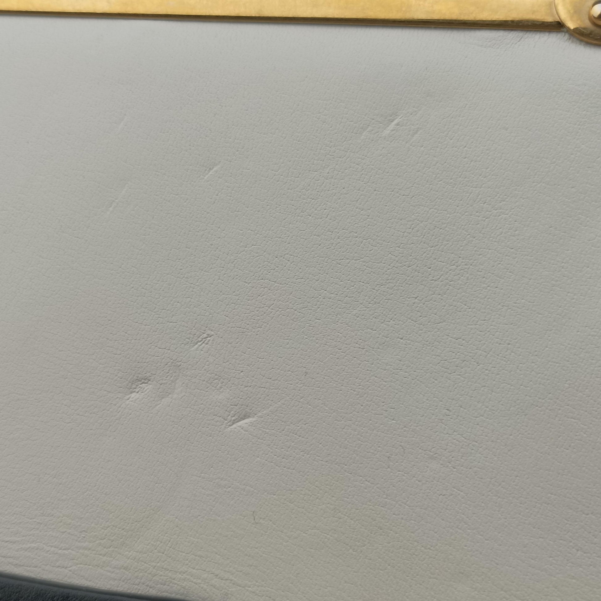 Cahier Black×white Leather×SAFFIANO Leather 1BD045 25カイエ ブラック×ホワイト レザー×サフィアーノレザー 1BD045 25