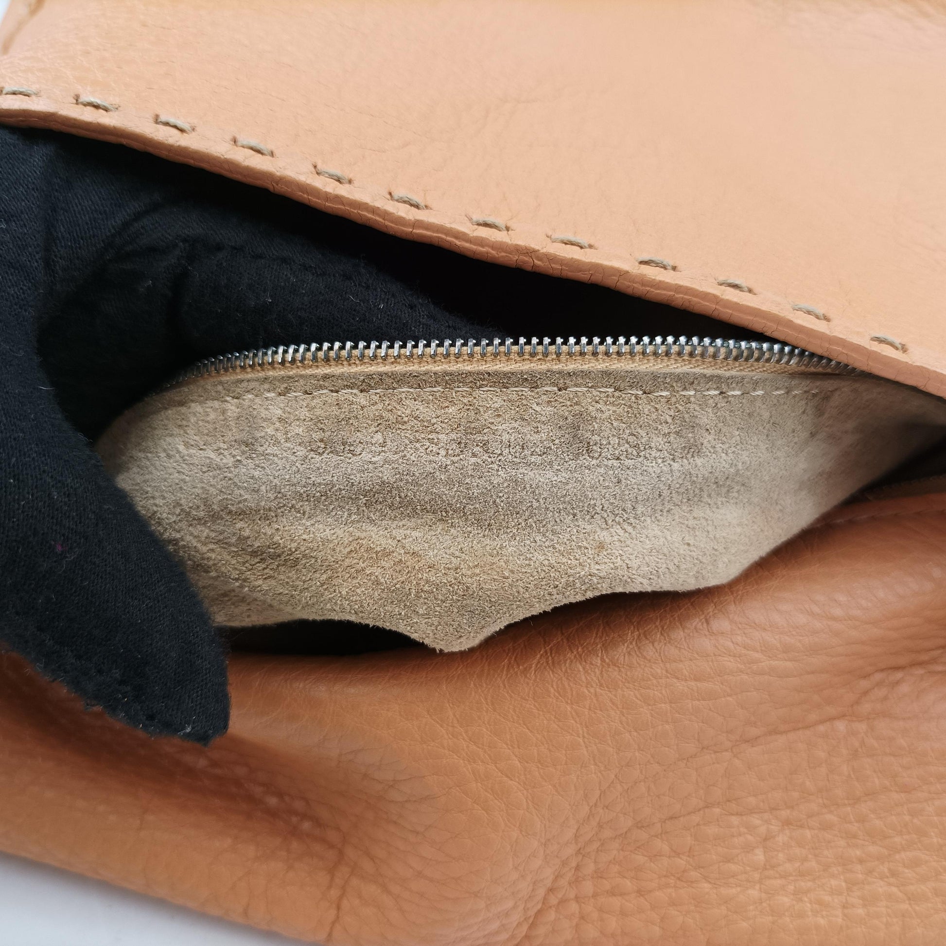 Mamma Baguette beige Leather Lot number unknownマンマバゲット ベージュ レザー 製番不明