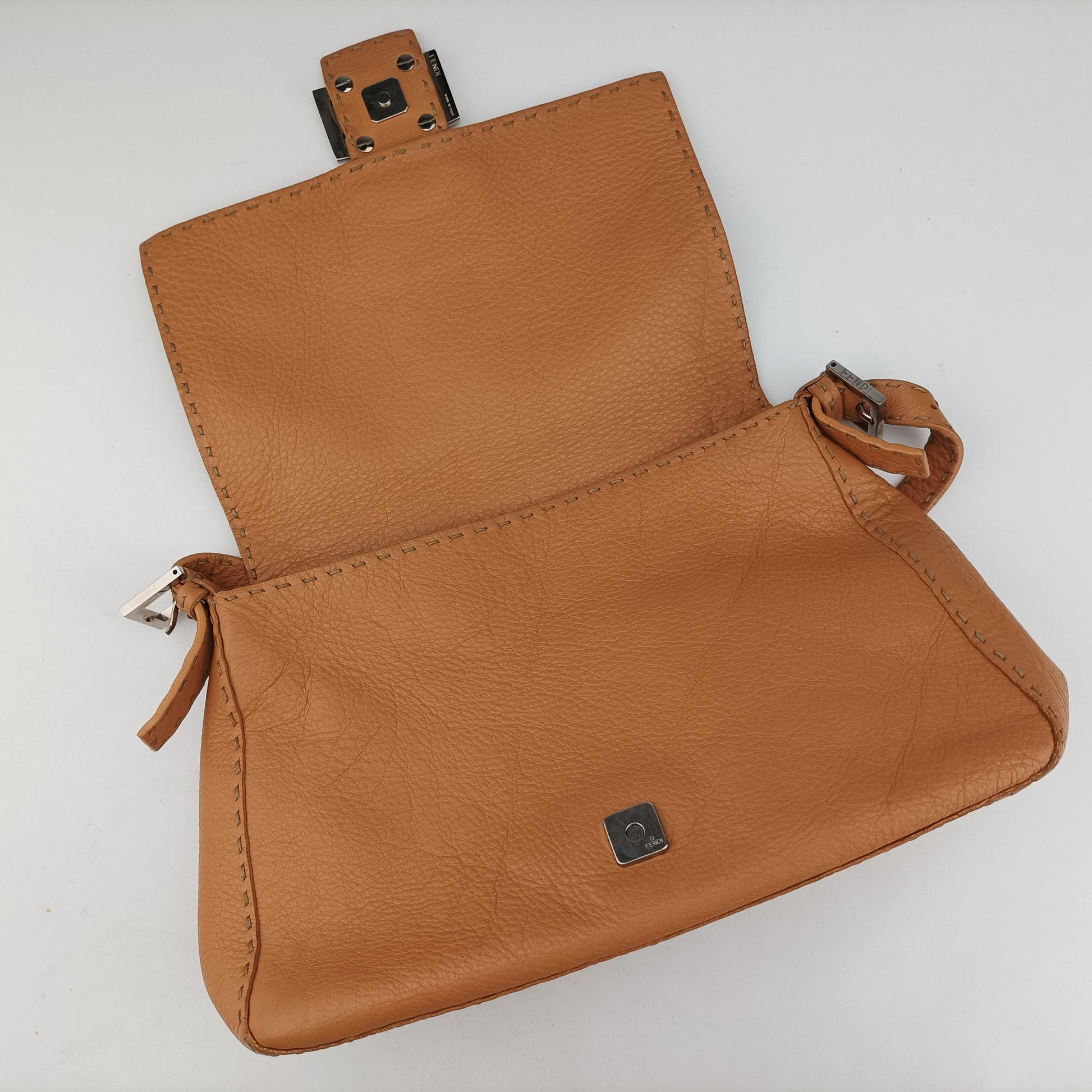 Mamma Baguette beige Leather Lot number unknownマンマバゲット ベージュ レザー 製番不明