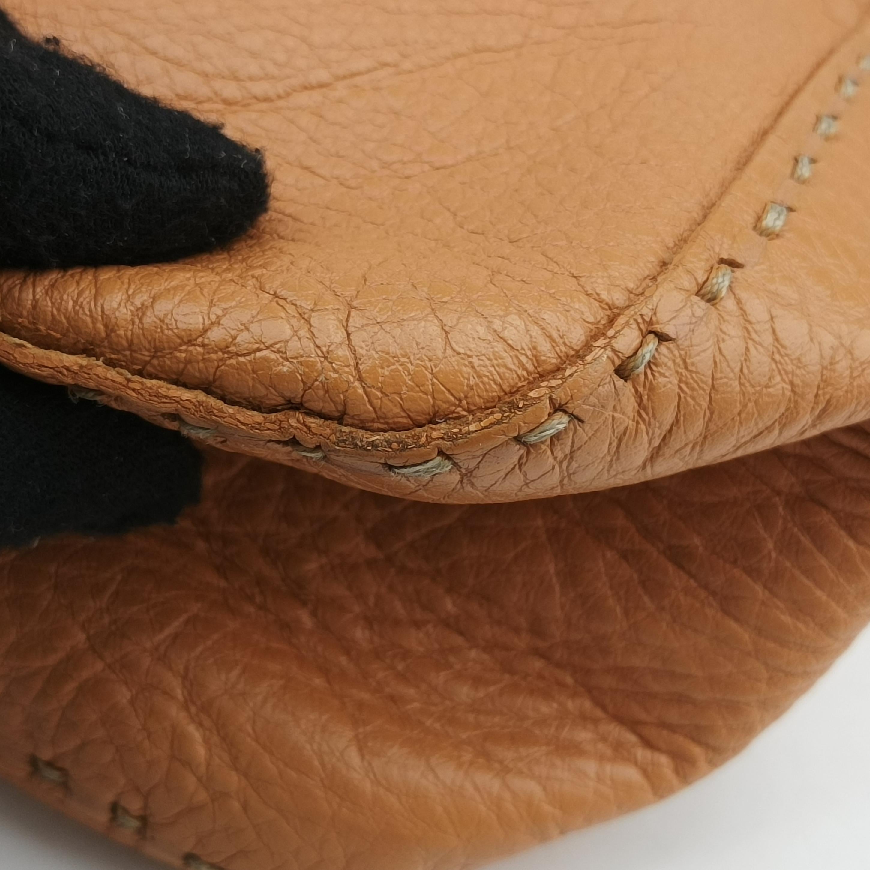 Mamma Baguette beige Leather Lot number unknownマンマバゲット ベージュ レザー 製番不明