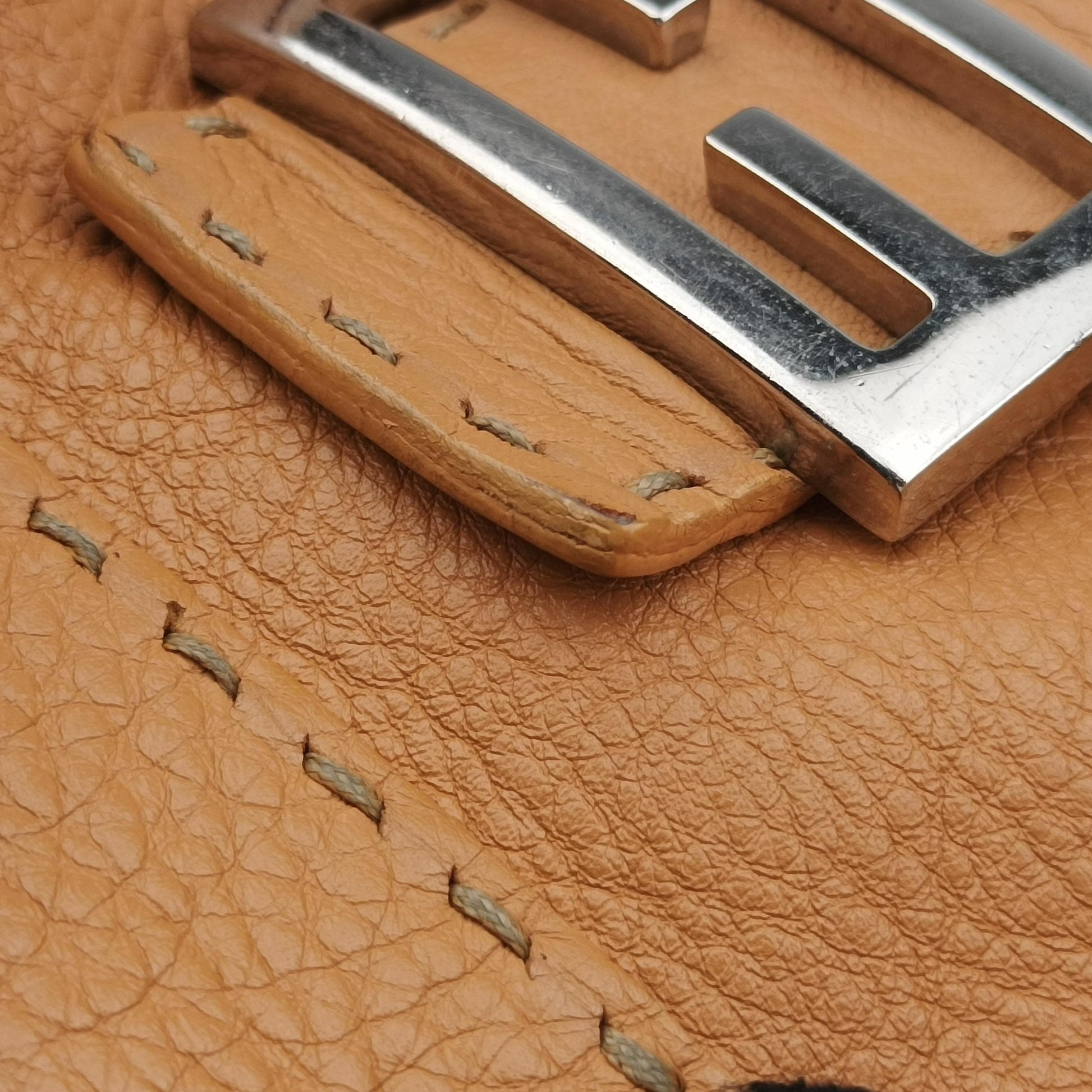 Mamma Baguette beige Leather Lot number unknownマンマバゲット ベージュ レザー 製番不明