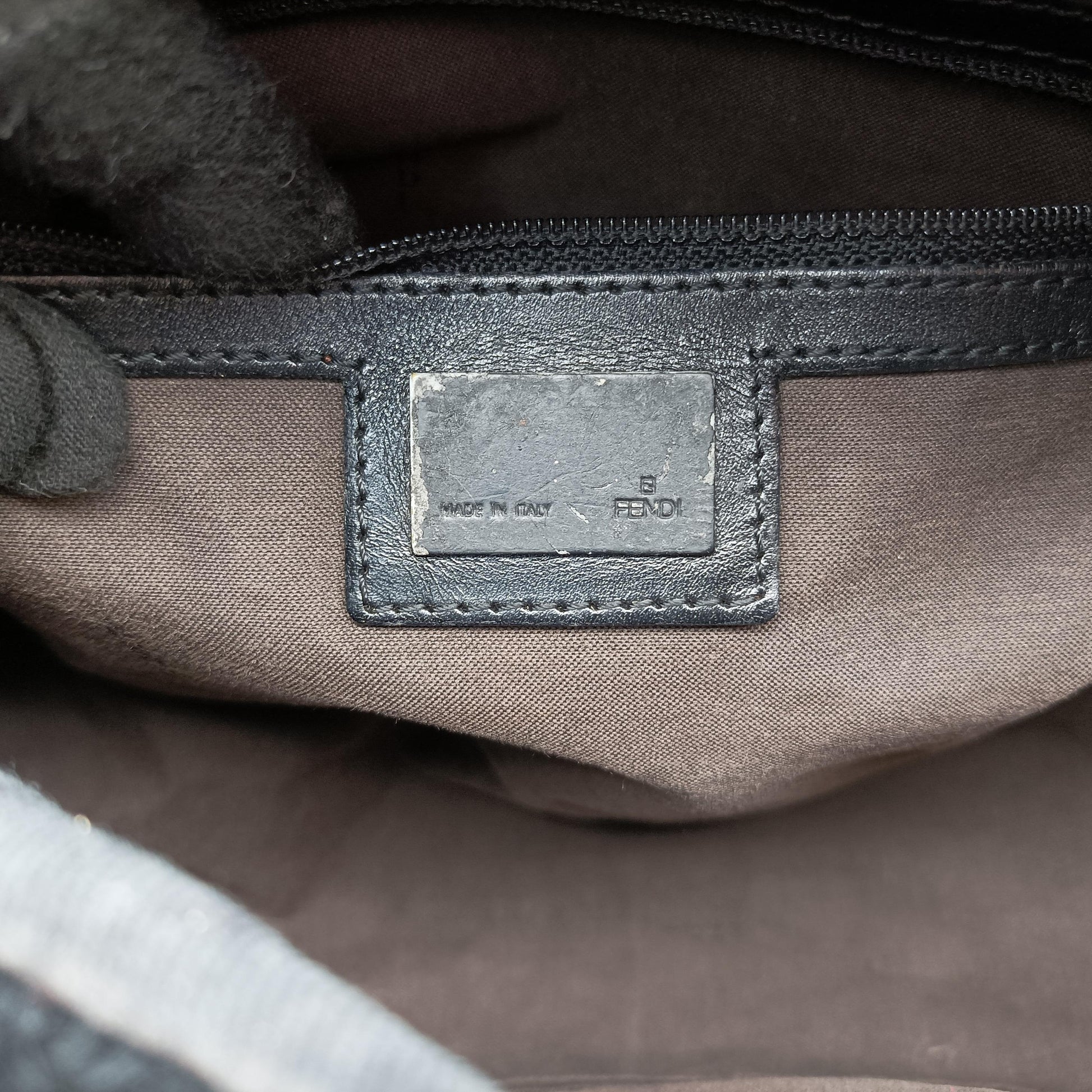 Baguette Zucchino Black ponyhair 8BR001 2241-8BR001-WCX-078マンマバケット ズッキーノ柄 ブラック ハラコ 8BR001 2241-8BR001-WCX-078