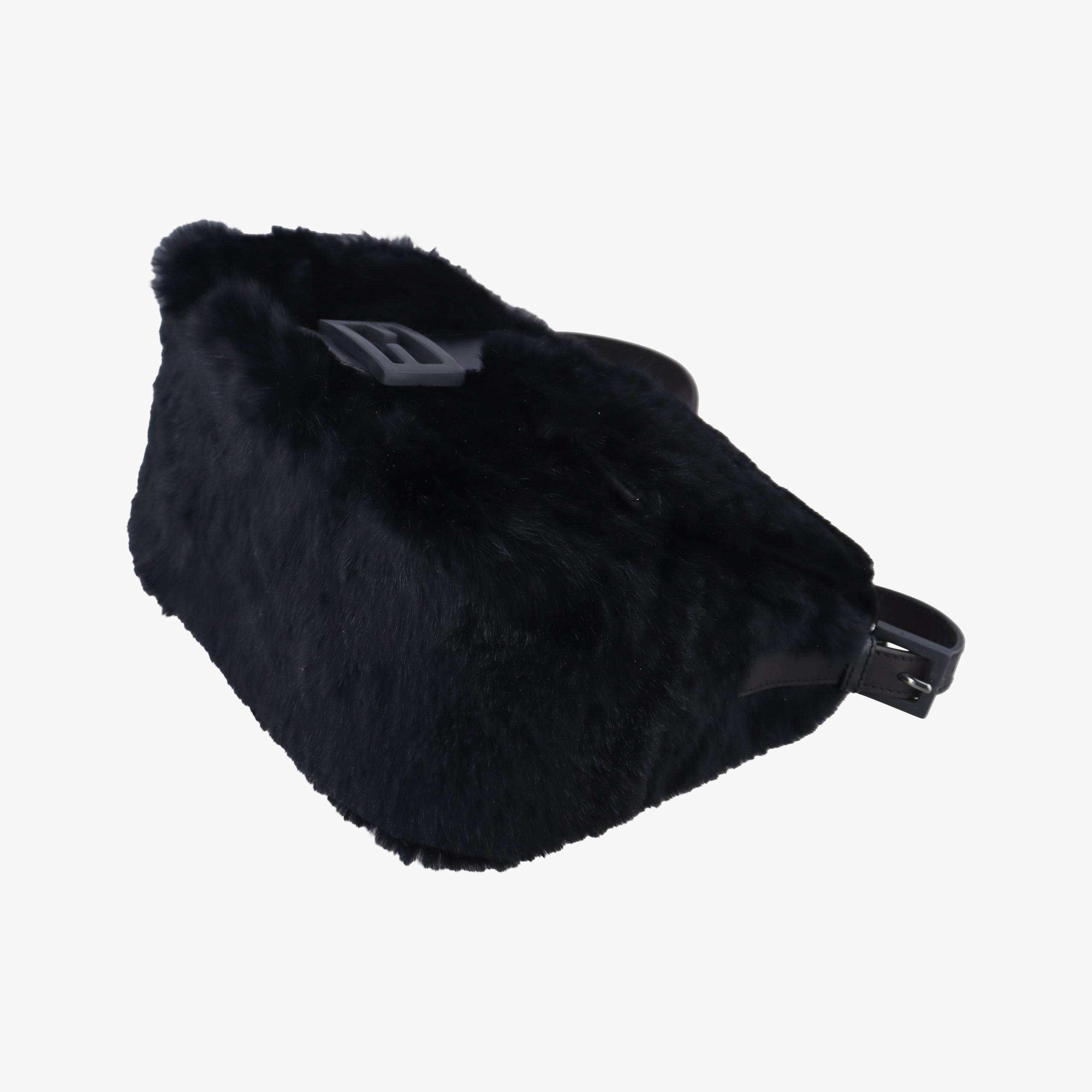 Baguette Zucchino Black ponyhair 8BR001 2241-8BR001-WCX-078マンマバケット ズッキーノ柄 ブラック ハラコ 8BR001 2241-8BR001-WCX-078