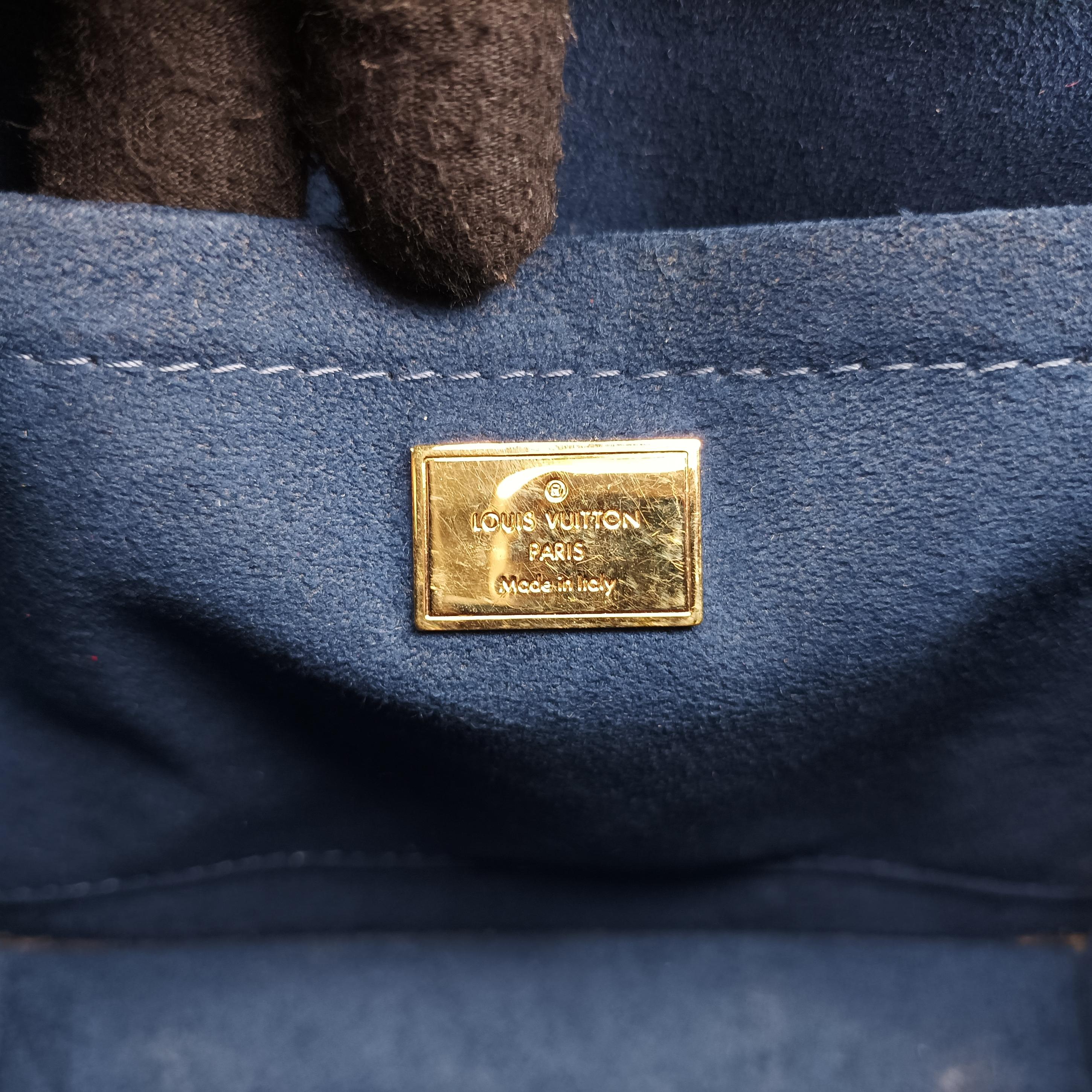 Spring street PM Scarlet Red Vernis×Leather×Monogram Canvas M90505 NZ2119スプリングストリートPM スカーレット ヴェルニ×レザー×モノグラムキャンバス M90505 NZ2119