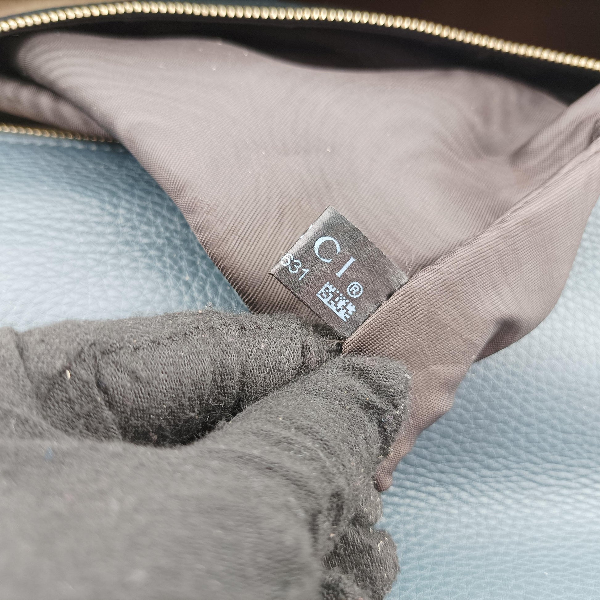 New Bamboo Navy Leather 254884 I7236631ニューバンブー ネイビー レザー 254884 I7236631