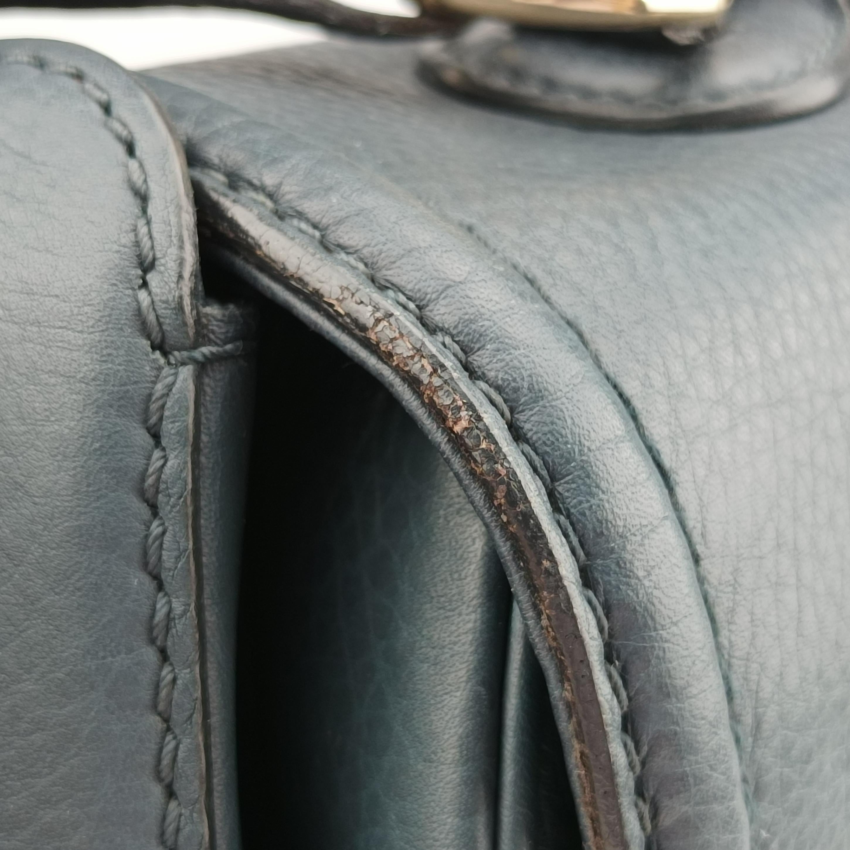 New Bamboo Navy Leather 254884 I7236631ニューバンブー ネイビー レザー 254884 I7236631