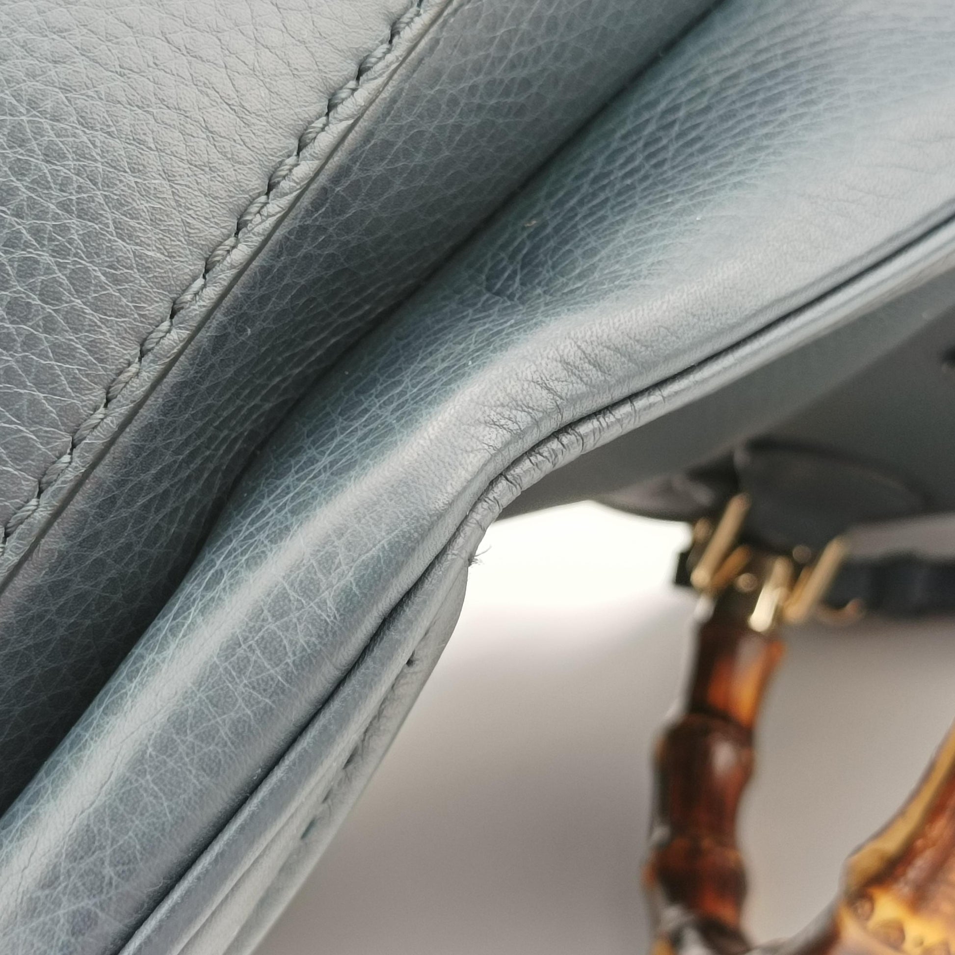 New Bamboo Navy Leather 254884 I7236631ニューバンブー ネイビー レザー 254884 I7236631