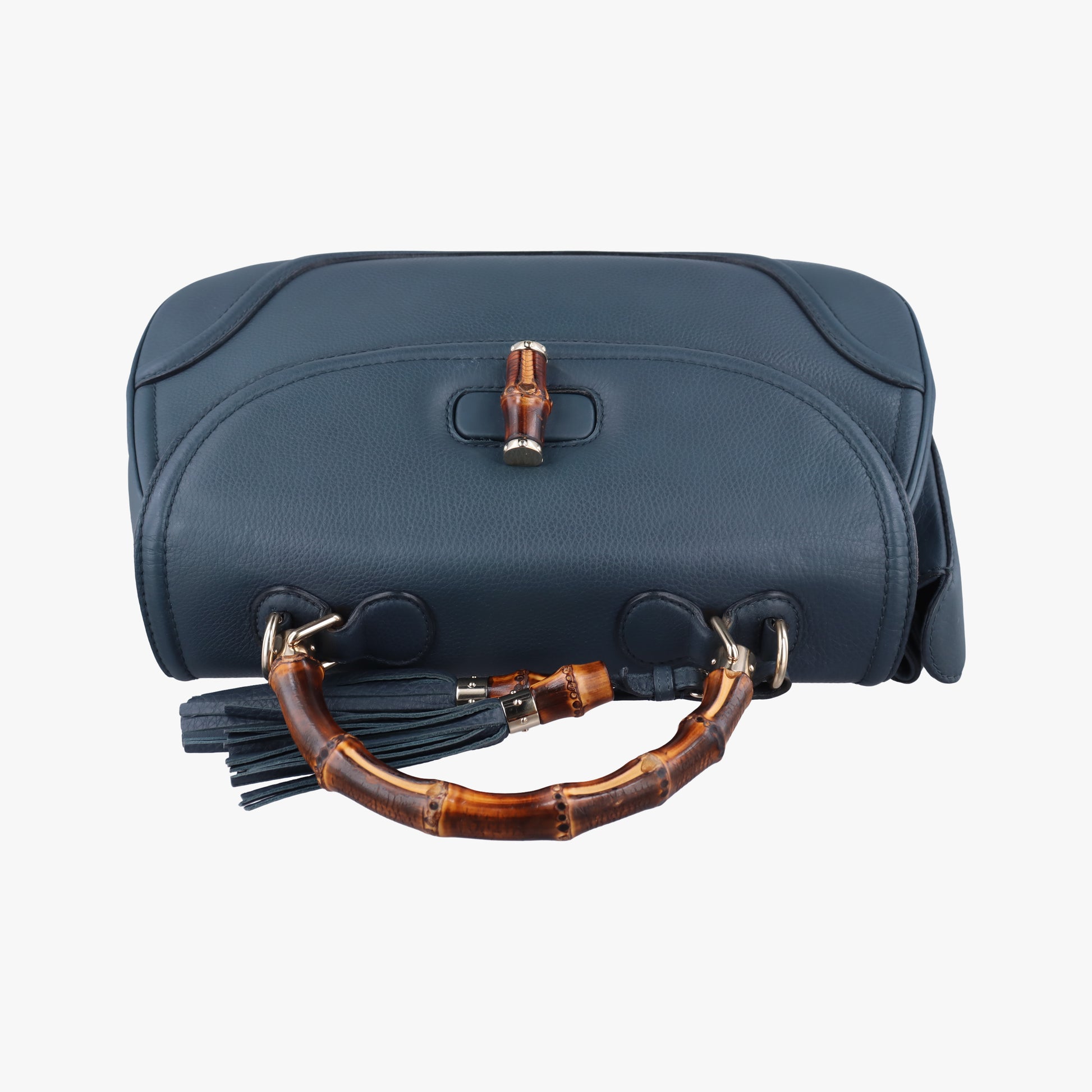 New Bamboo Navy Leather 254884 I7236631ニューバンブー ネイビー レザー 254884 I7236631