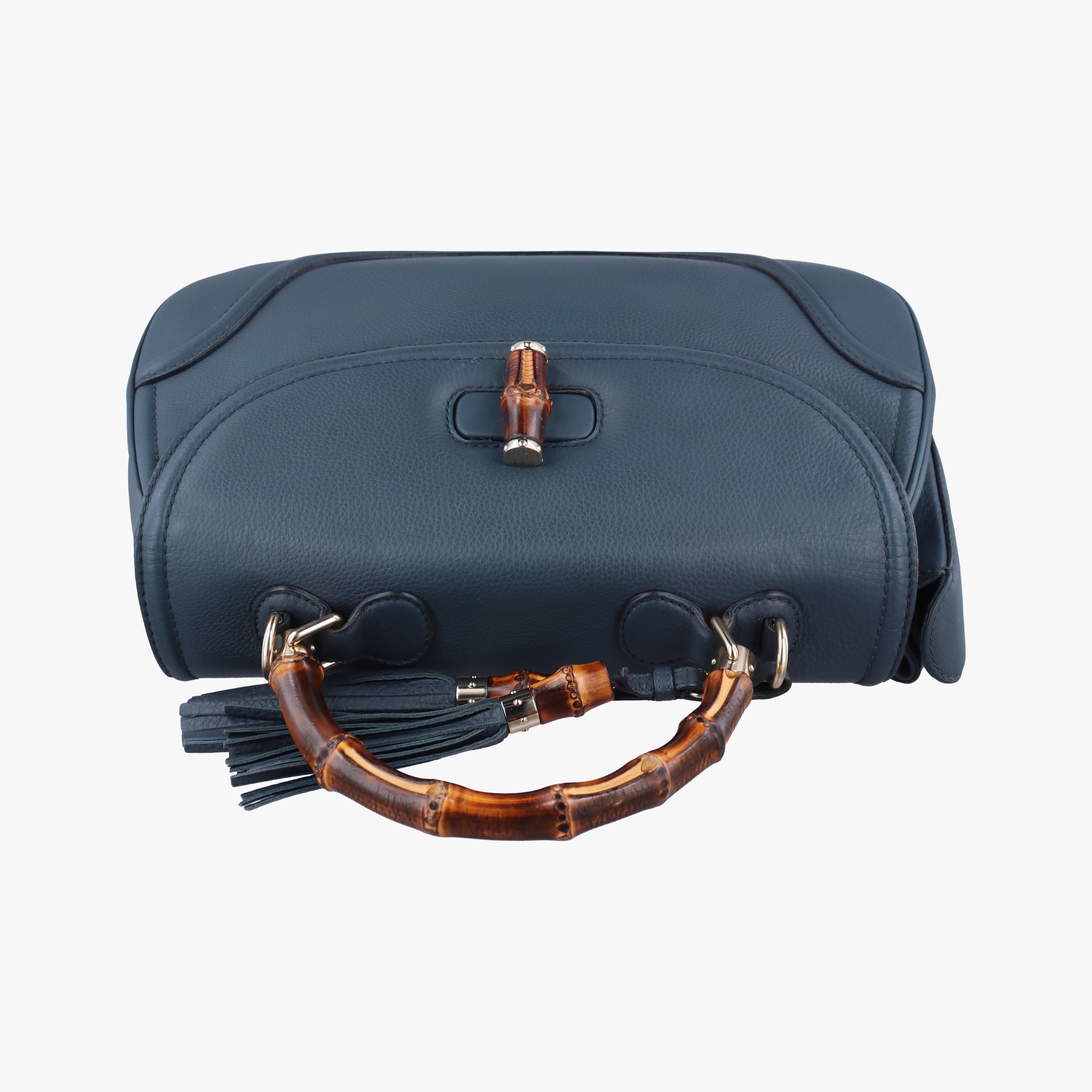 New Bamboo Navy Leather 254884 I7236631ニューバンブー ネイビー レザー 254884 I7236631