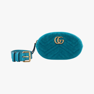 GG Marmont Blue velour 476434 A022520049GGマーモント ブルー ベロア 476434 A022520049