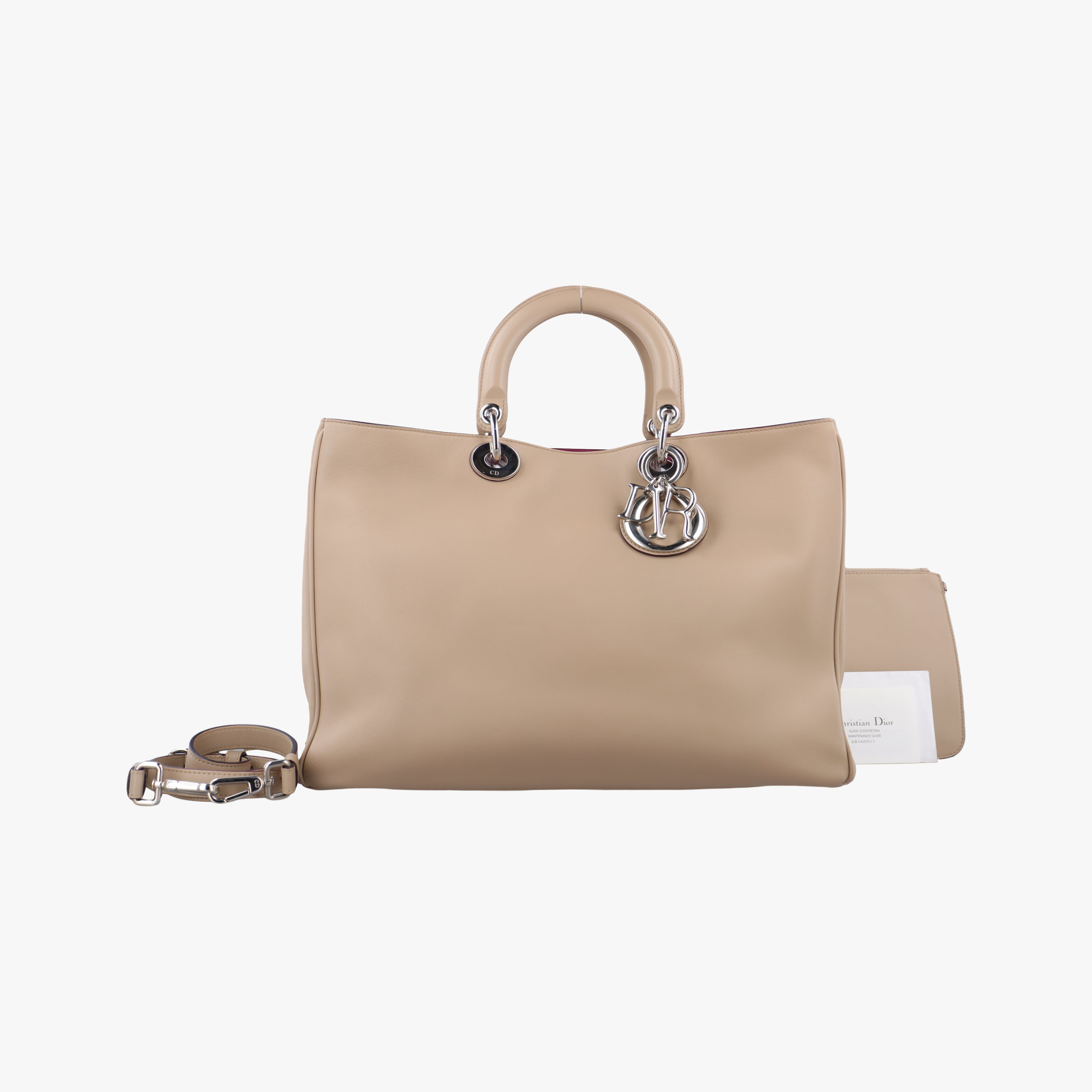 Diorissimo Beige Leather 09-MA-0162ディオリッシモ ベージュ レザー 09-MA-0162