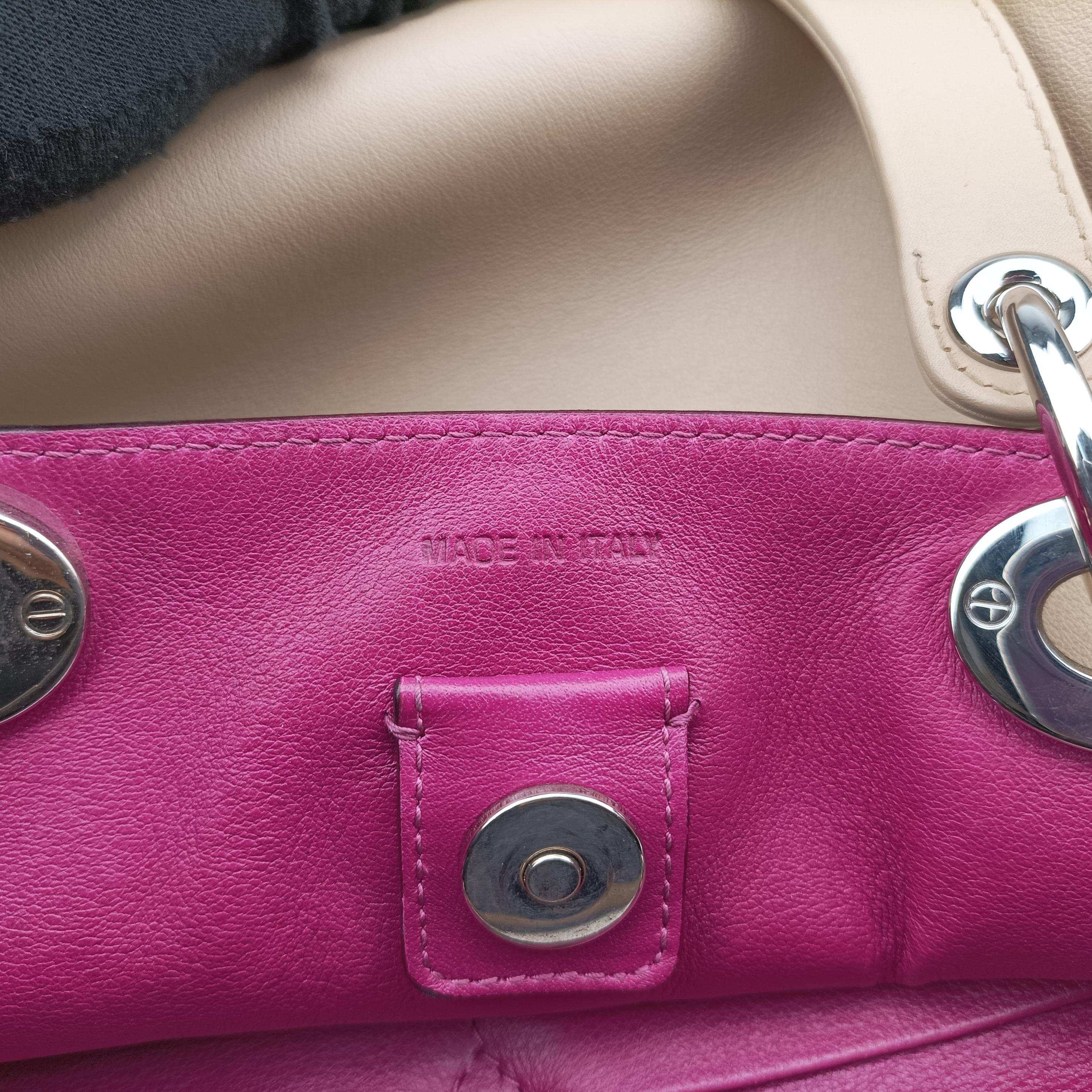 Diorissimo Beige Leather 09-MA-0162ディオリッシモ ベージュ レザー 09-MA-0162