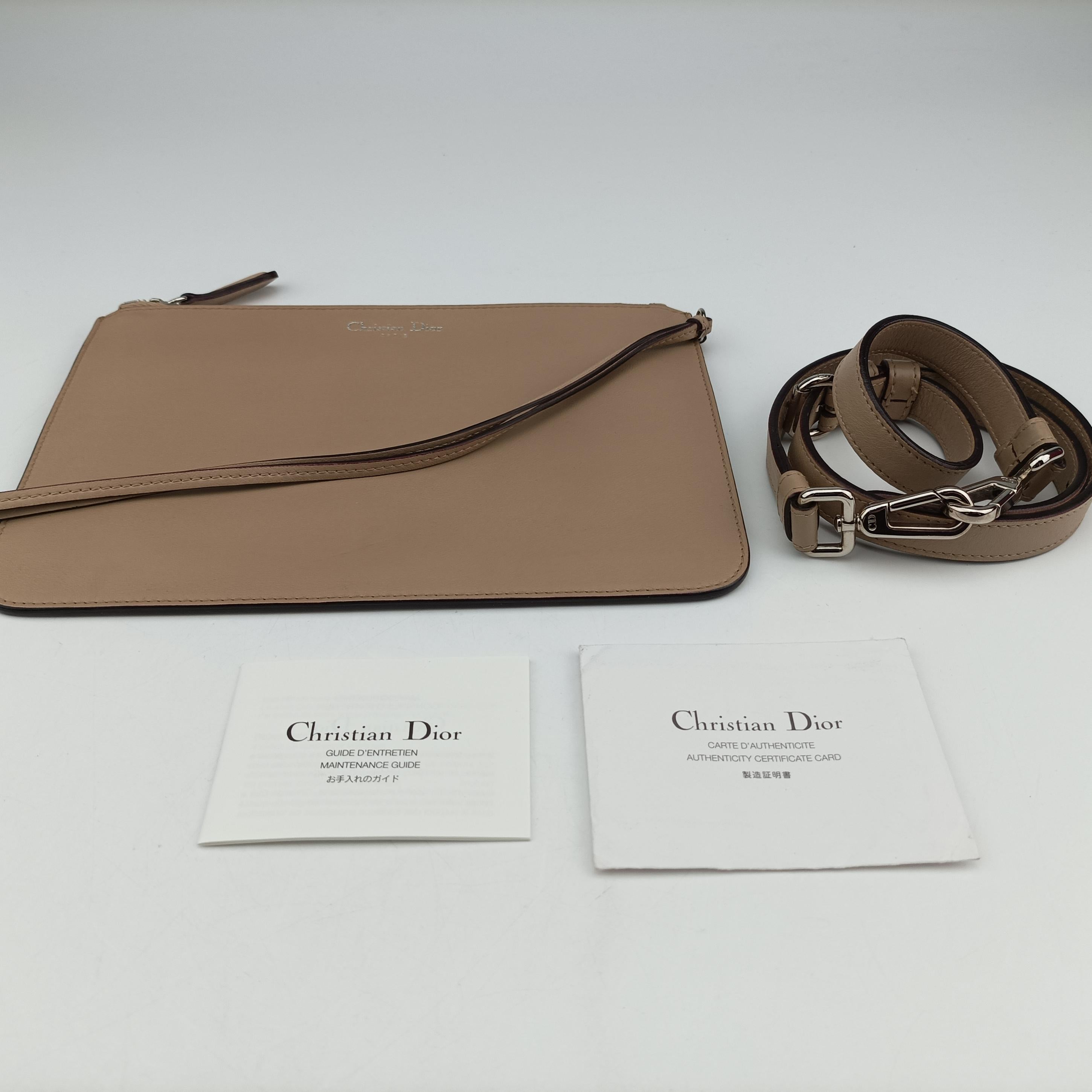 Diorissimo Beige Leather 09-MA-0162ディオリッシモ ベージュ レザー 09-MA-0162