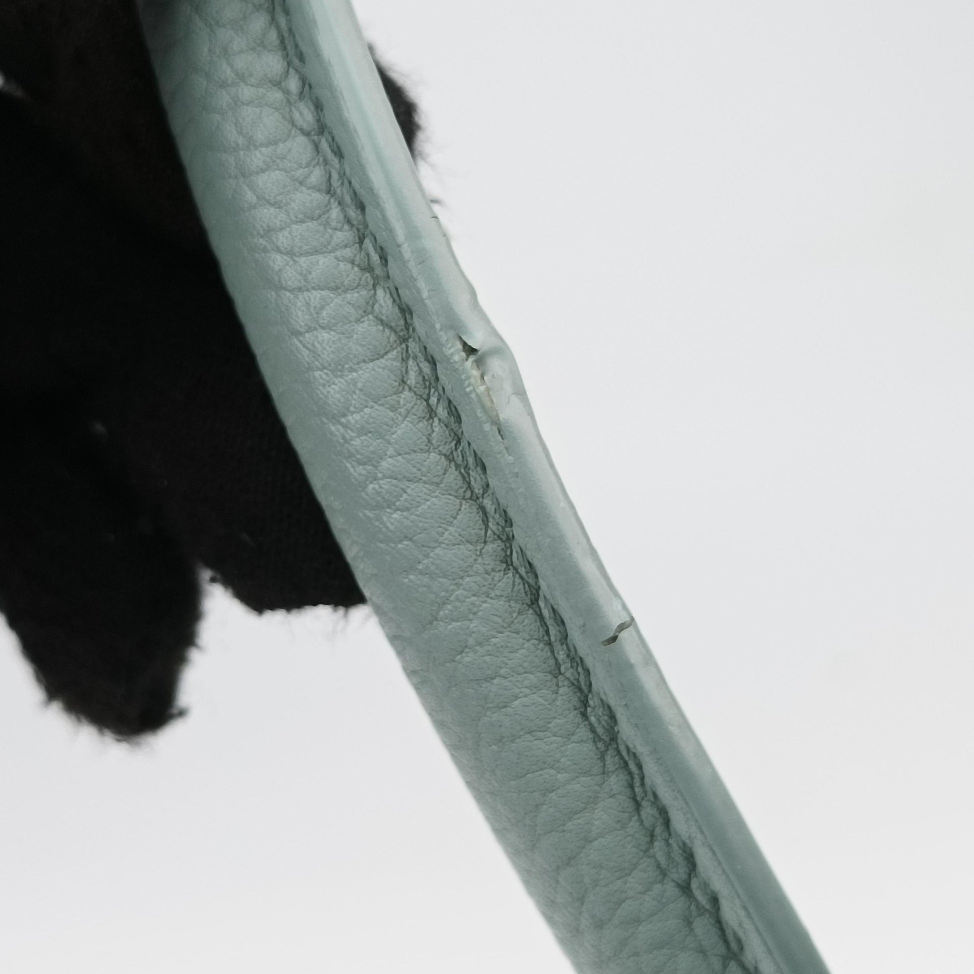 Luggage Micro shopper Blue Leather U-GA-0147ラゲージマイクロショッパー ブルー レザー U-GA-0147