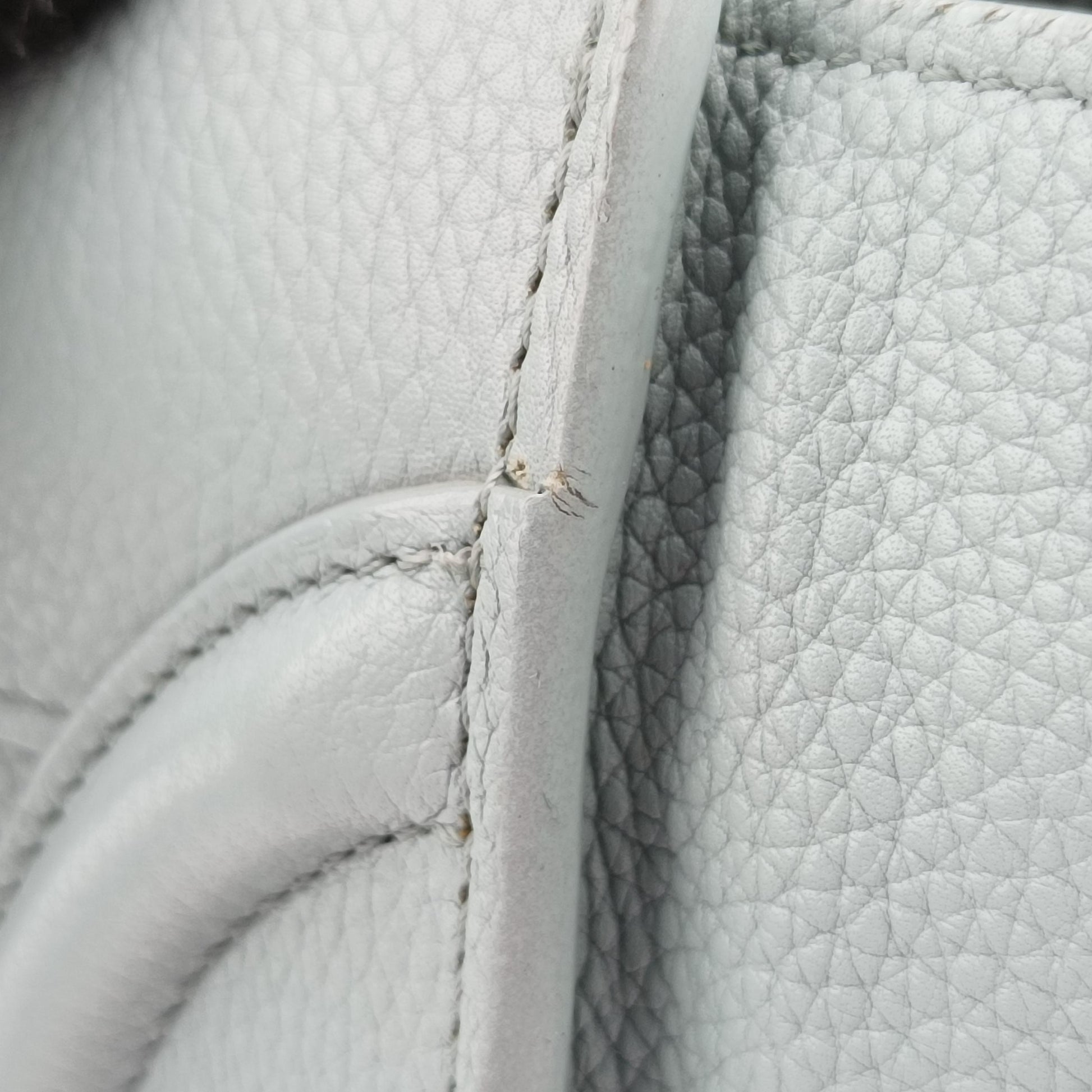 Luggage Micro shopper Blue Leather U-GA-0147ラゲージマイクロショッパー ブルー レザー U-GA-0147