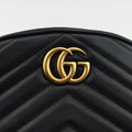 GG Marmont Black Leather 476434 G023751433GGマーモント ブラック レザー 476434 G023751433