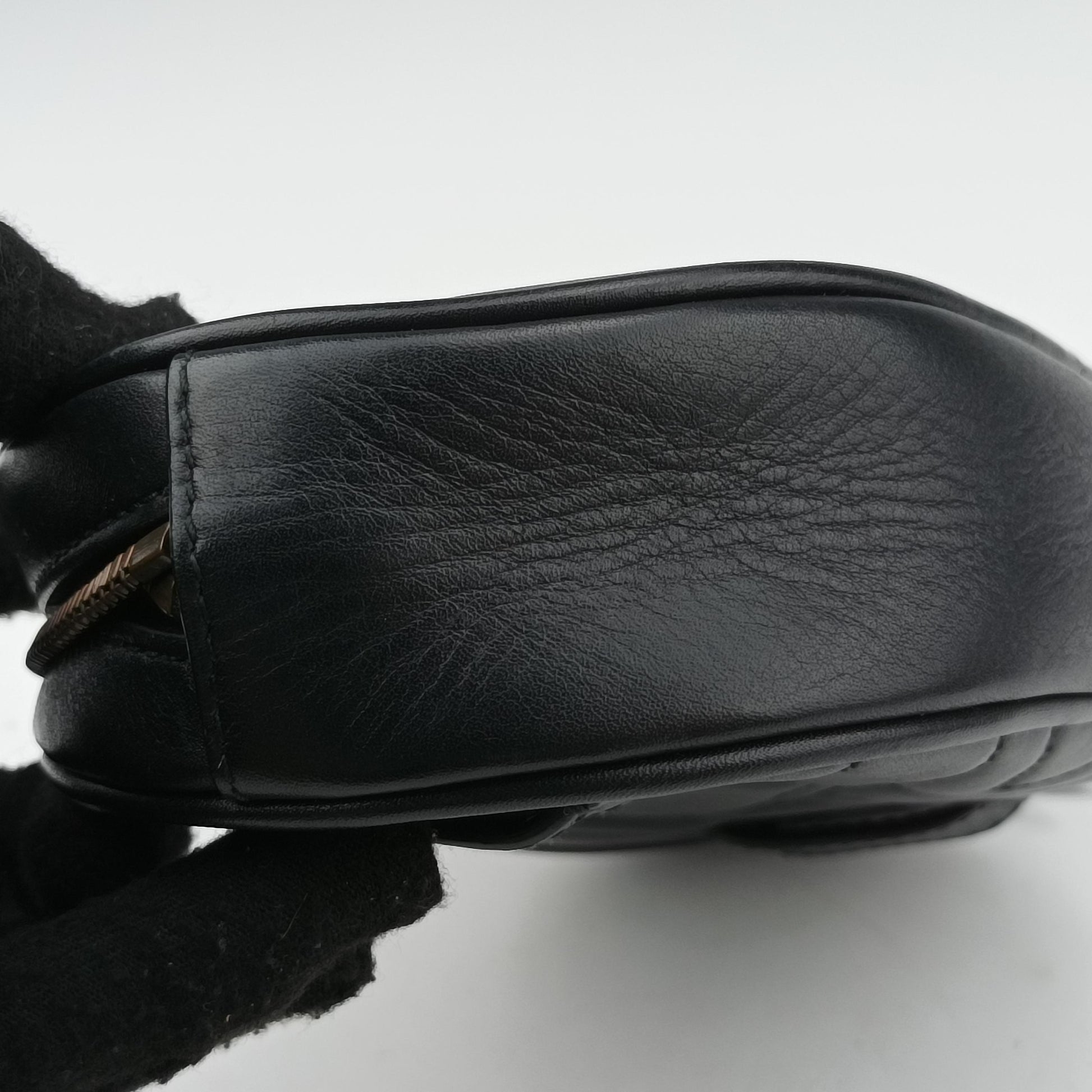 GG Marmont Black Leather 476434 G023751433GGマーモント ブラック レザー 476434 G023751433