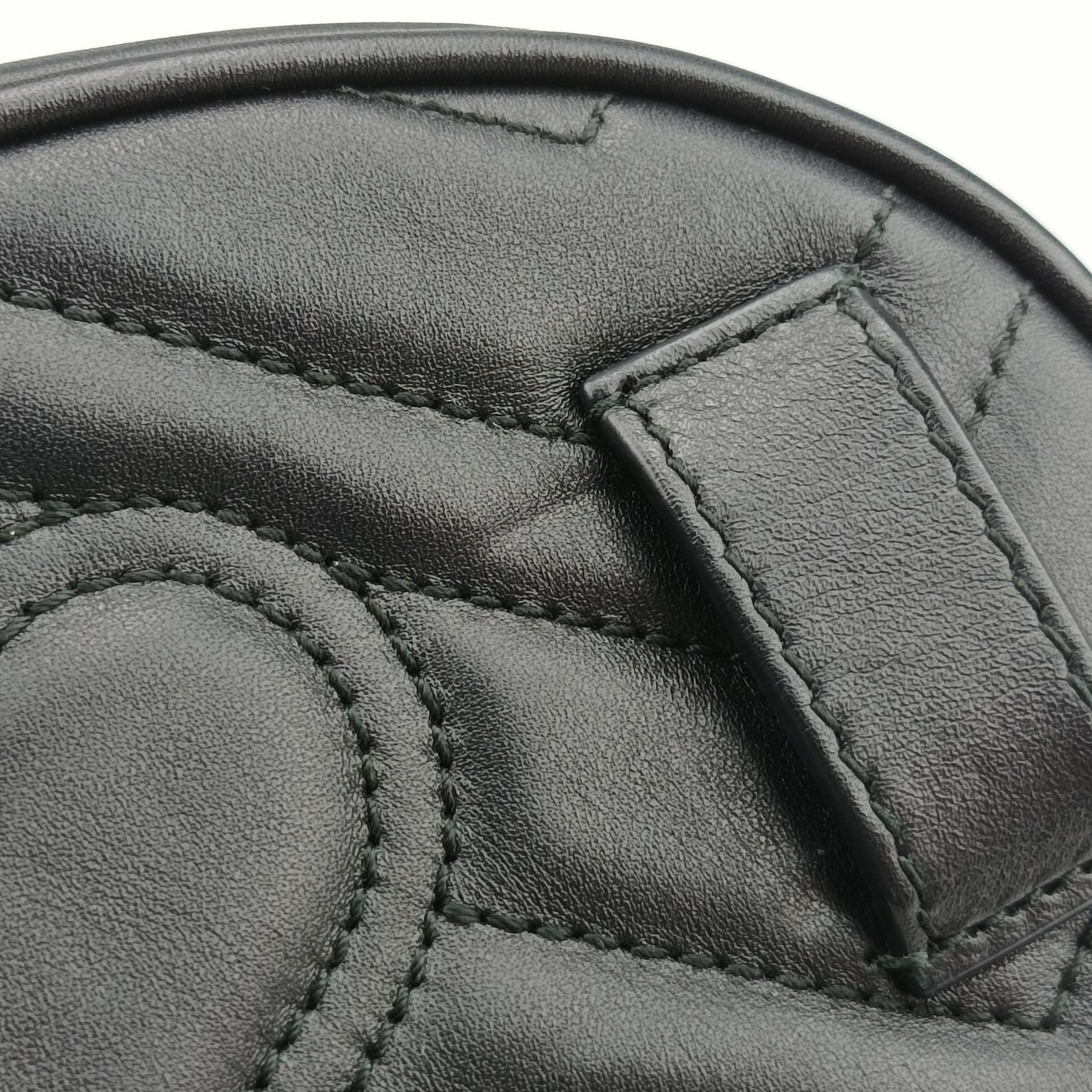 GG Marmont Black Leather 476434 G023751433GGマーモント ブラック レザー 476434 G023751433