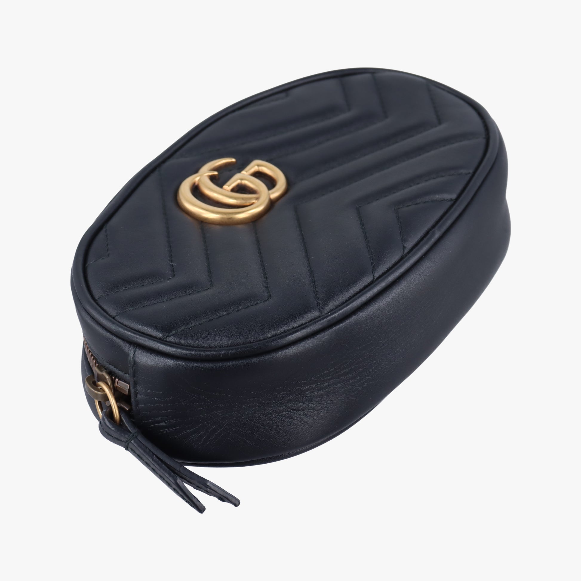 GG Marmont Black Leather 476434 G023751433GGマーモント ブラック レザー 476434 G023751433