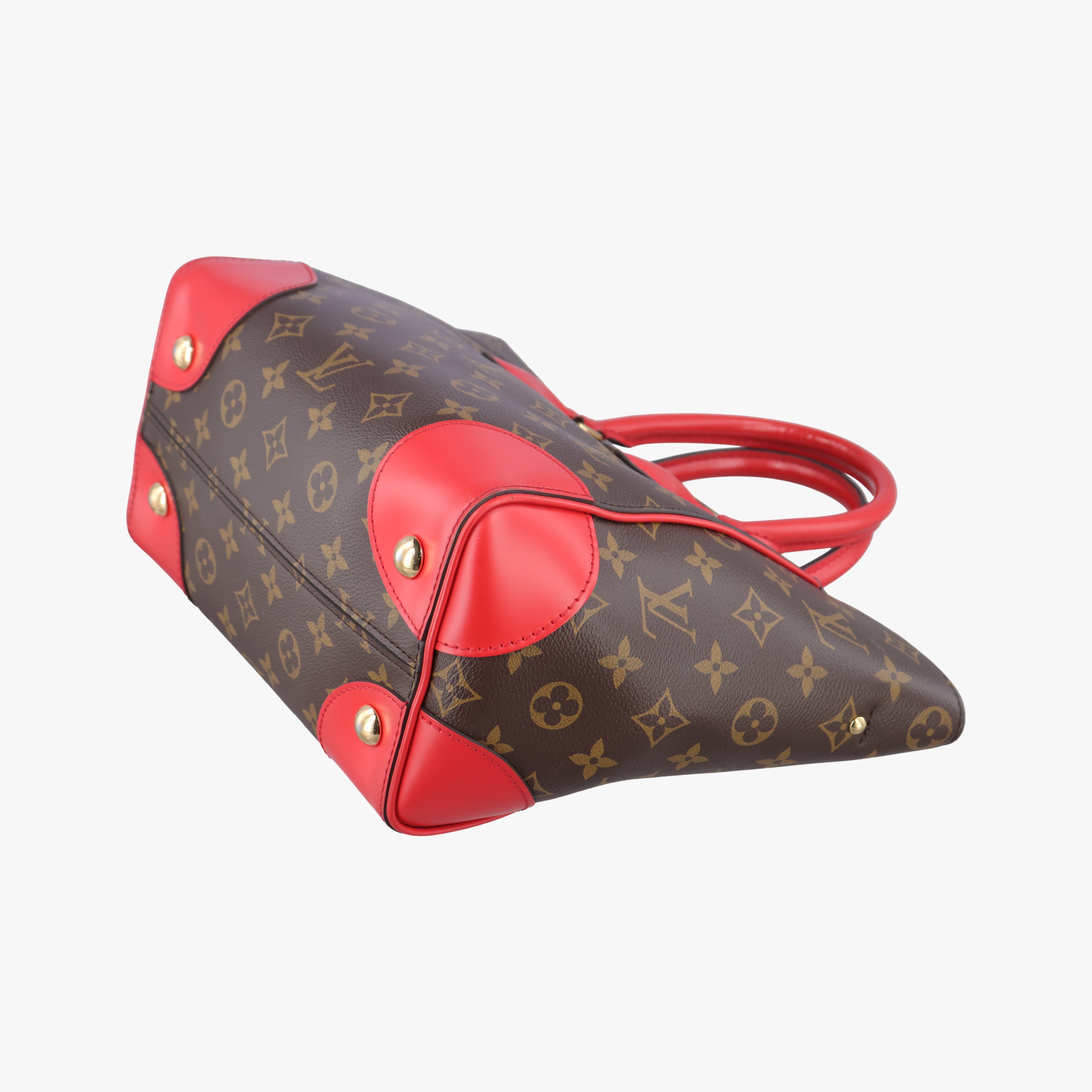 PHENIX PM brown×COQUELICOT Monogram Canvas×calf leather M41537 CA5105フェニックスPM モノグラム/ブラウン系×コクリコ モノグラムキャンバス×カーフレザー M41537 CA5105