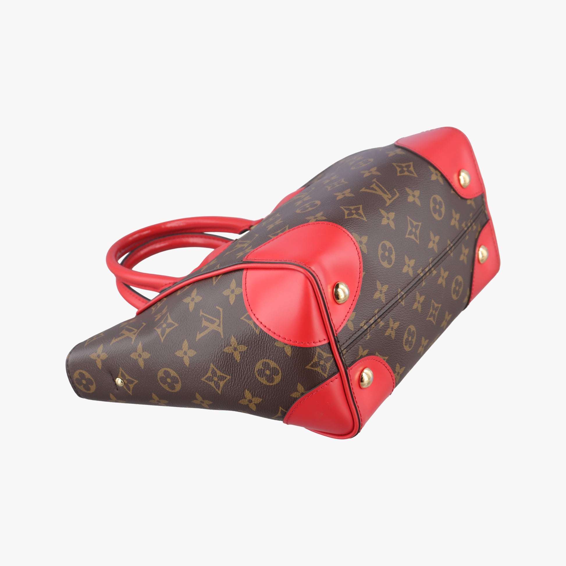 PHENIX PM brown×COQUELICOT Monogram Canvas×calf leather M41537 CA5105フェニックスPM モノグラム/ブラウン系×コクリコ モノグラムキャンバス×カーフレザー M41537 CA5105