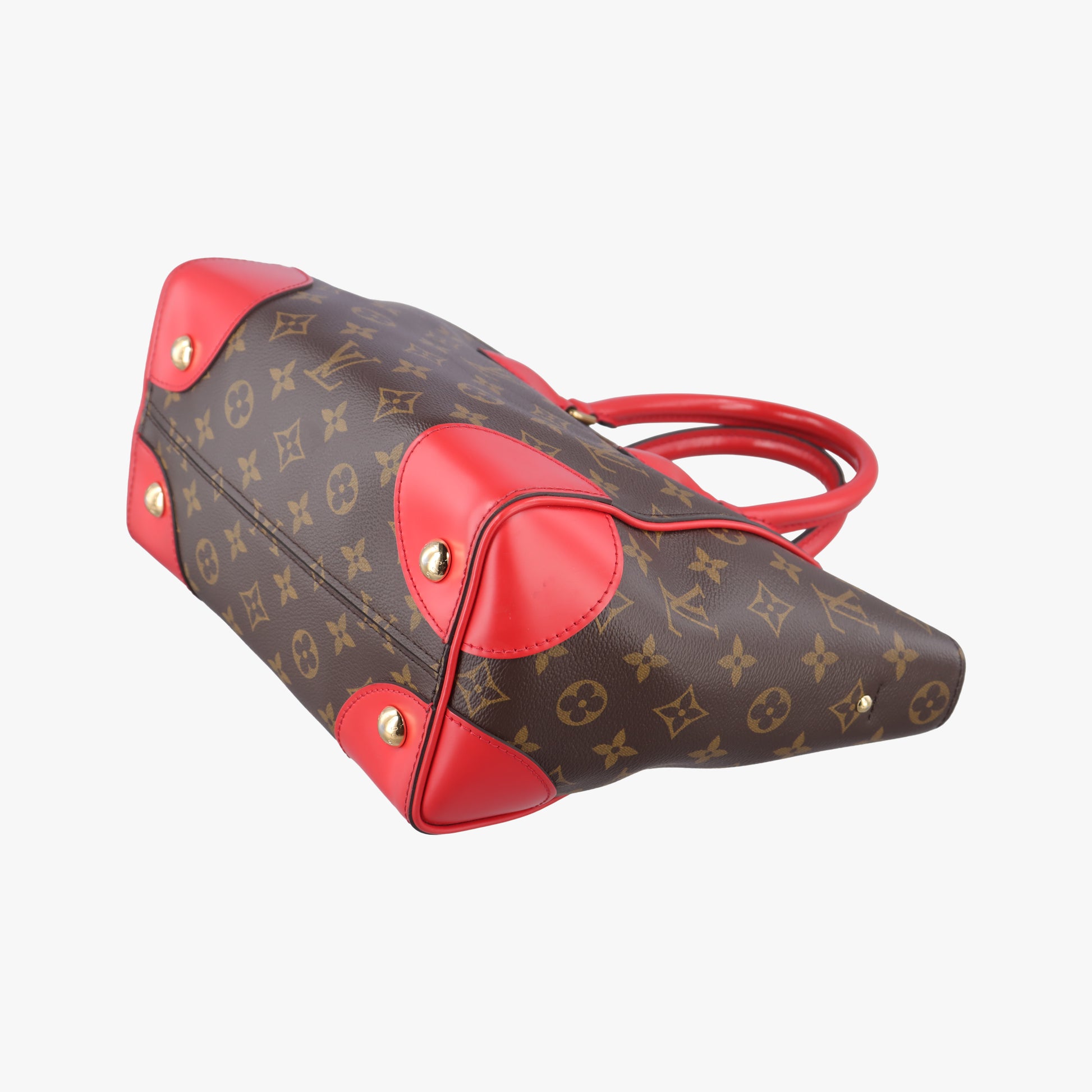 PHENIX PM brown×COQUELICOT Monogram Canvas×calf leather M41537 CA5105フェニックスPM モノグラム/ブラウン系×コクリコ モノグラムキャンバス×カーフレザー M41537 CA5105